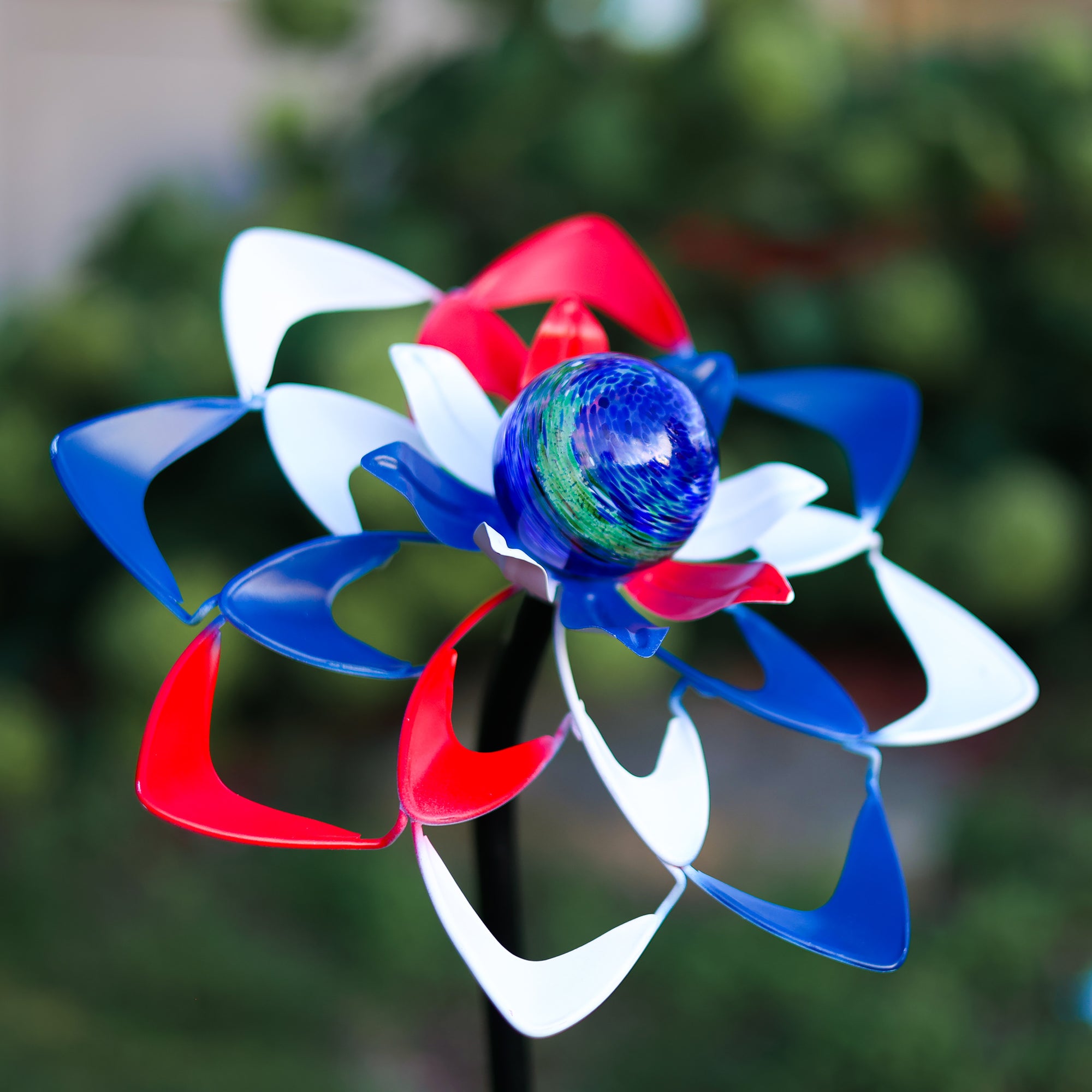 Stars and Stripes Illuminarie Two-Tiered Pinwheel