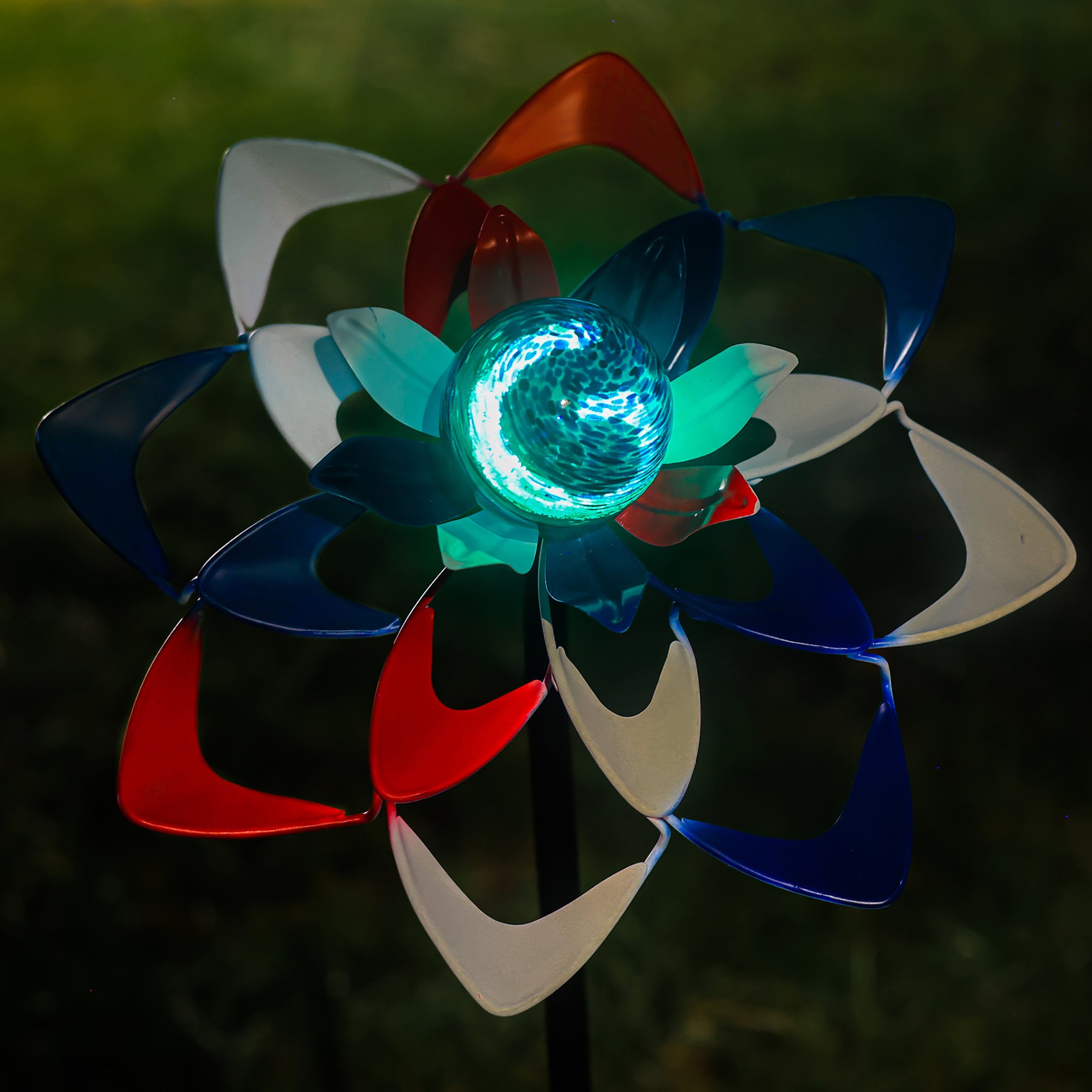 Stars and Stripes Illuminarie Two-Tiered Pinwheel