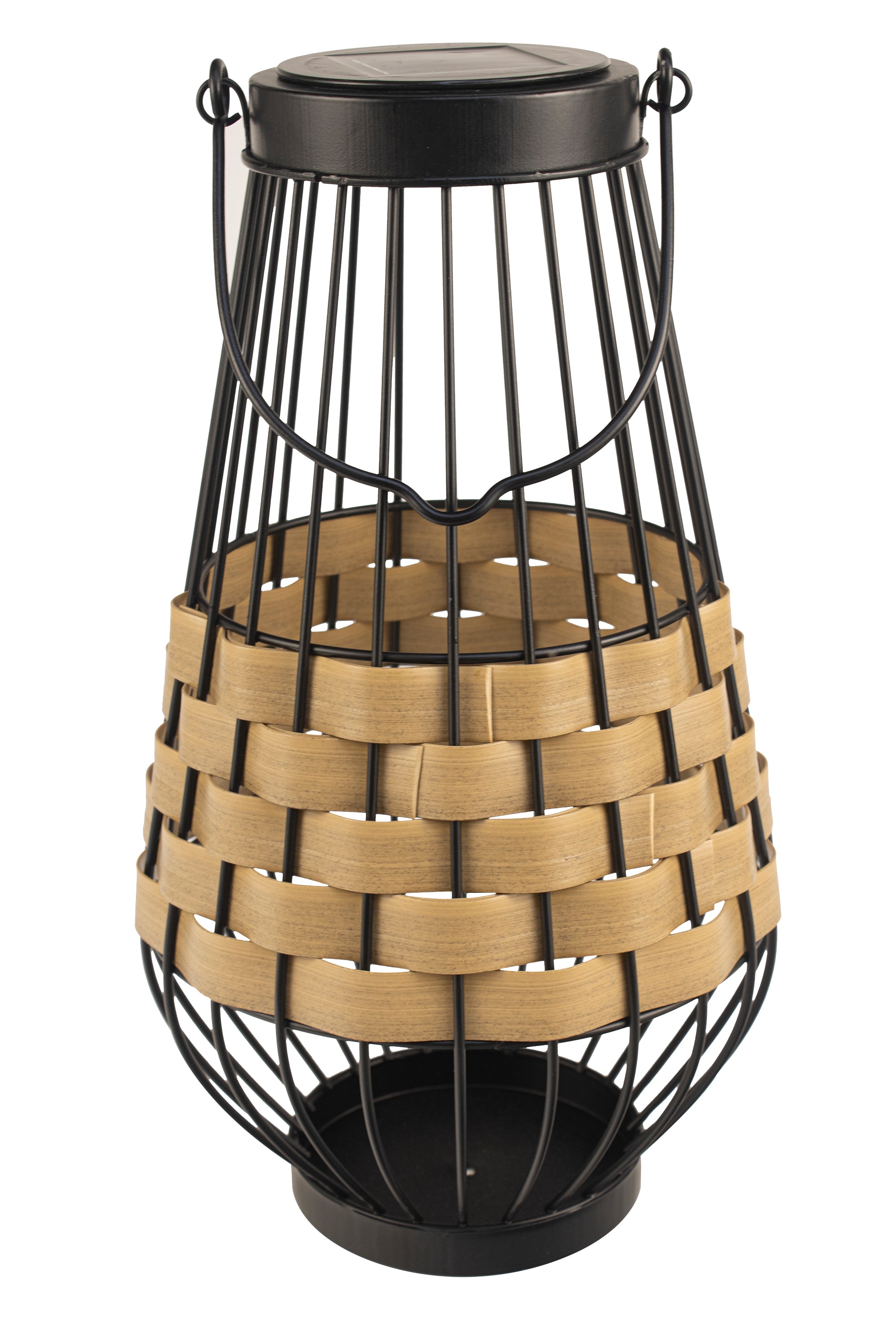 Lumisphere Monterrey Wicker Solar Lantern
