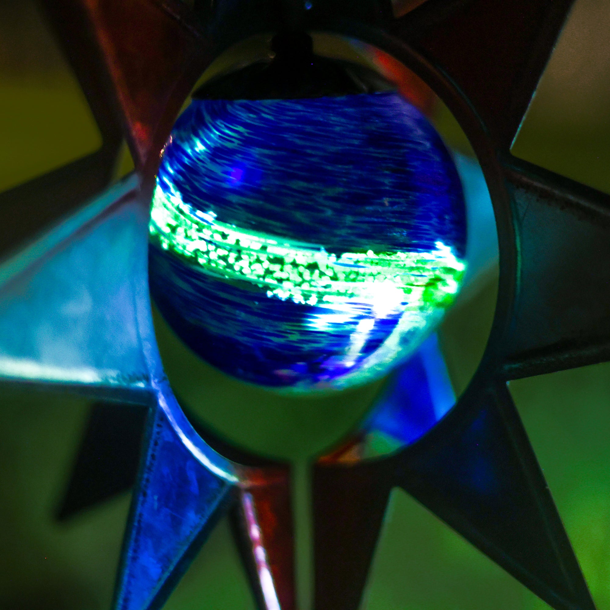Vintage Illum. American Star Hanging Spinner