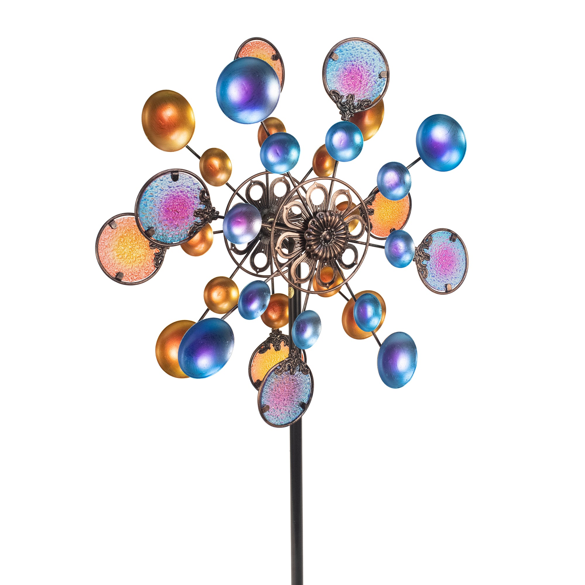 Mardi Gras Dual-Motion Windwheel
