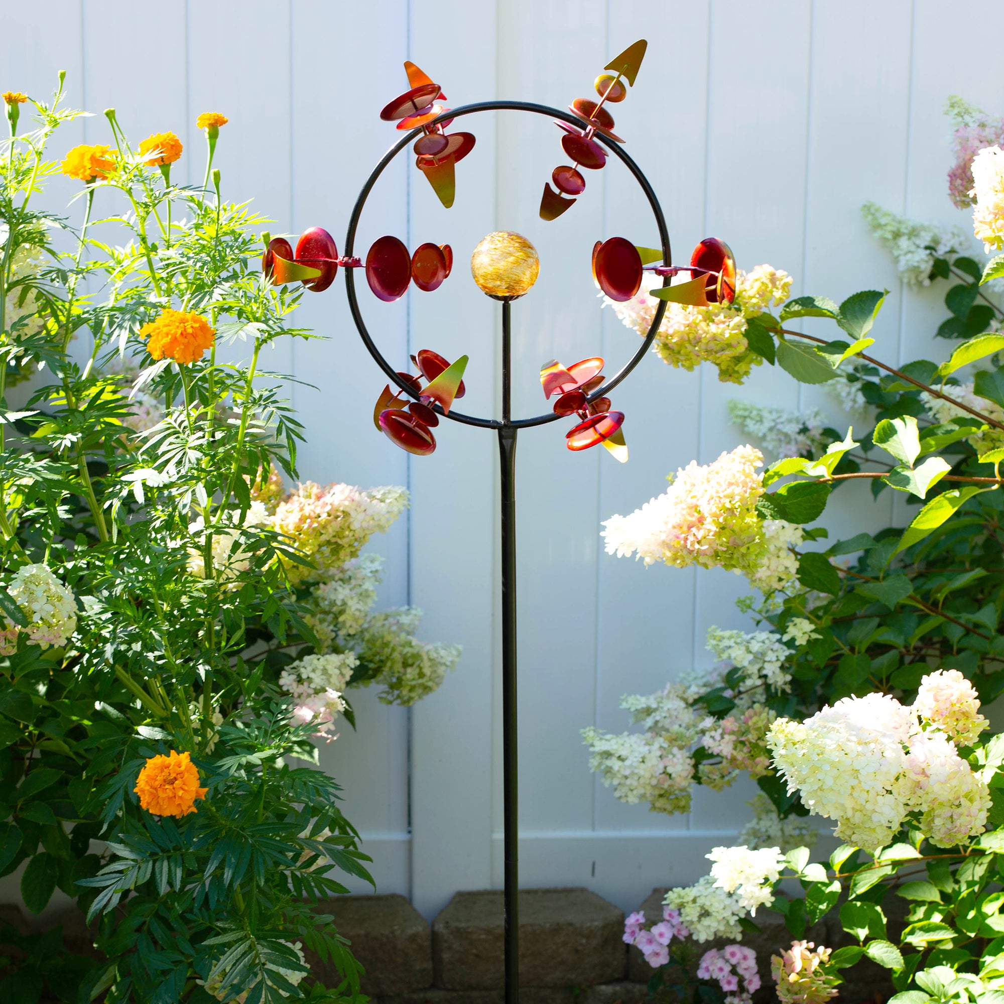 Halo Spinner Stake - Sunburst