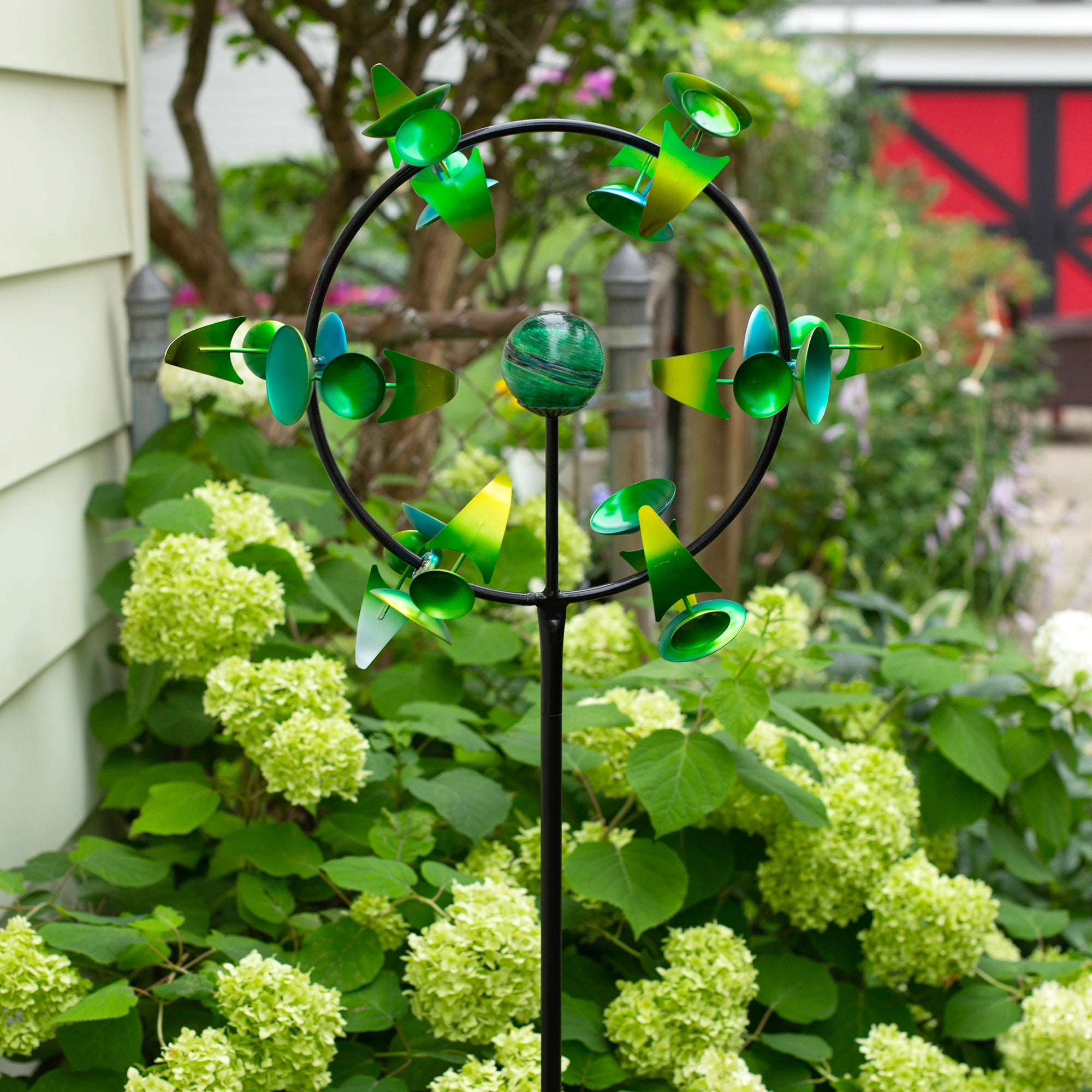 Halo Spinner Stake - Emerald