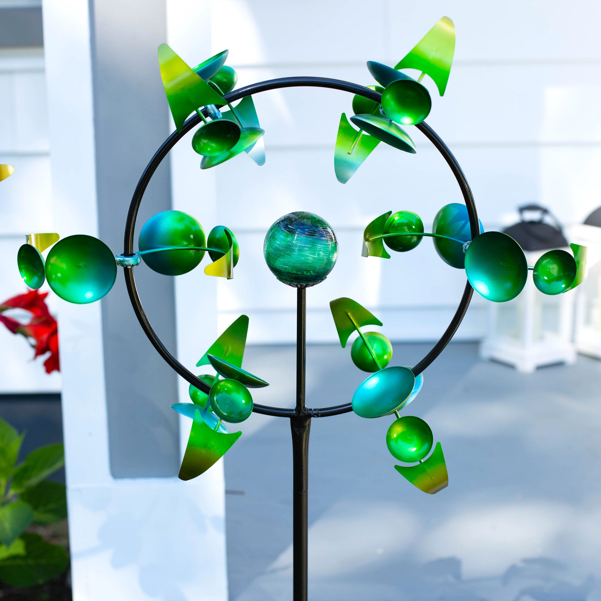 Halo Spinner Stake - Emerald