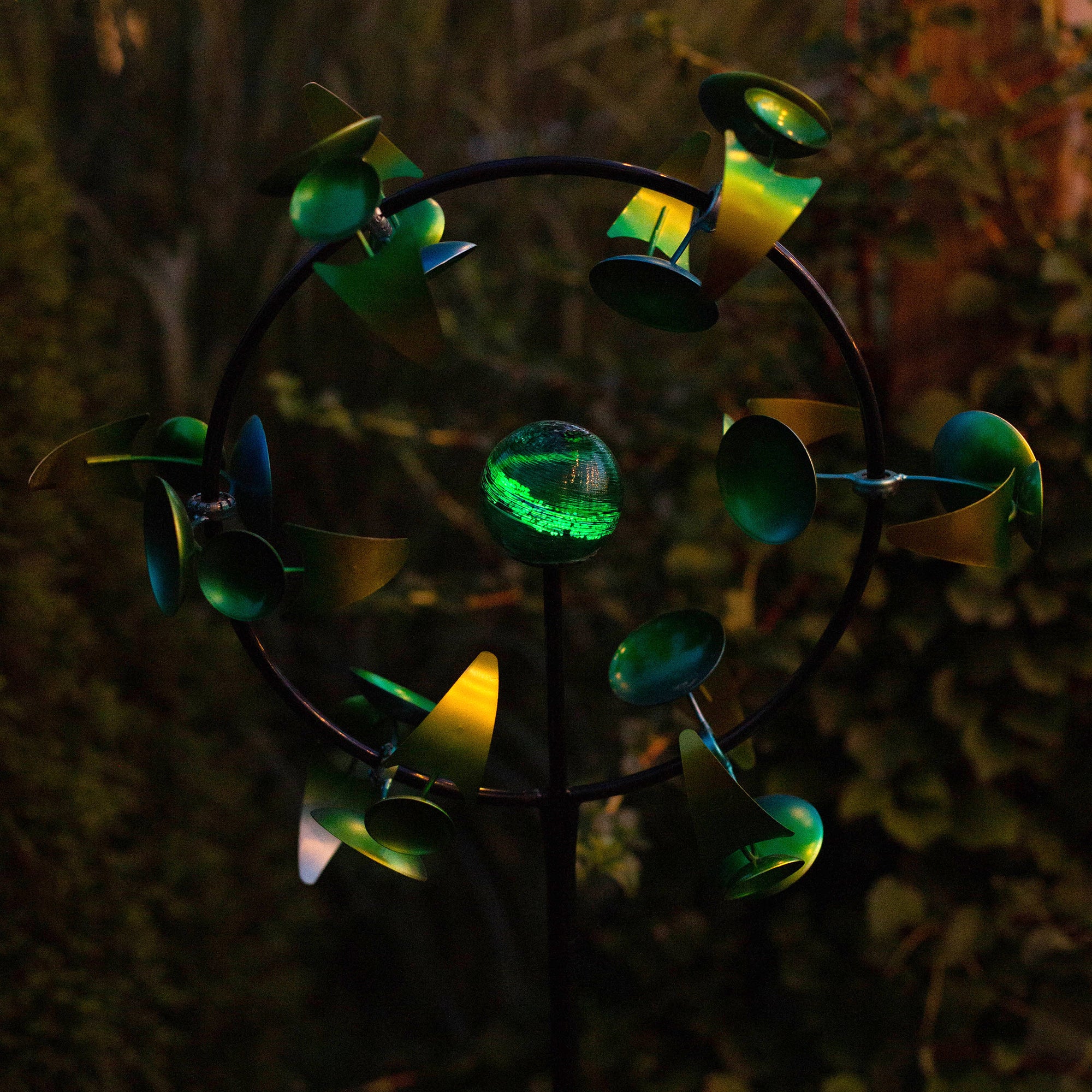 Halo Spinner Stake - Emerald