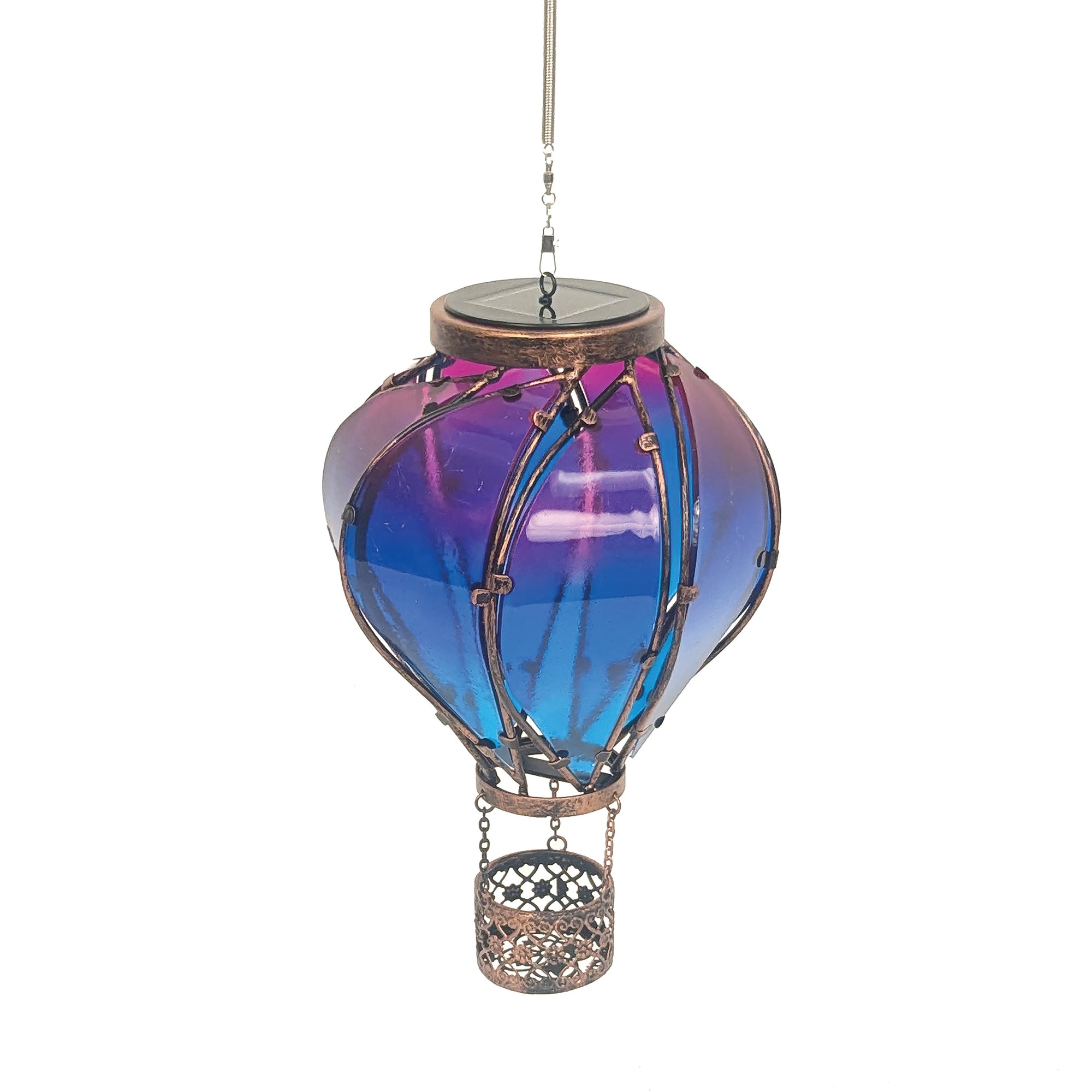 LunaLite Balloon Solar Spinner - Fuchsia