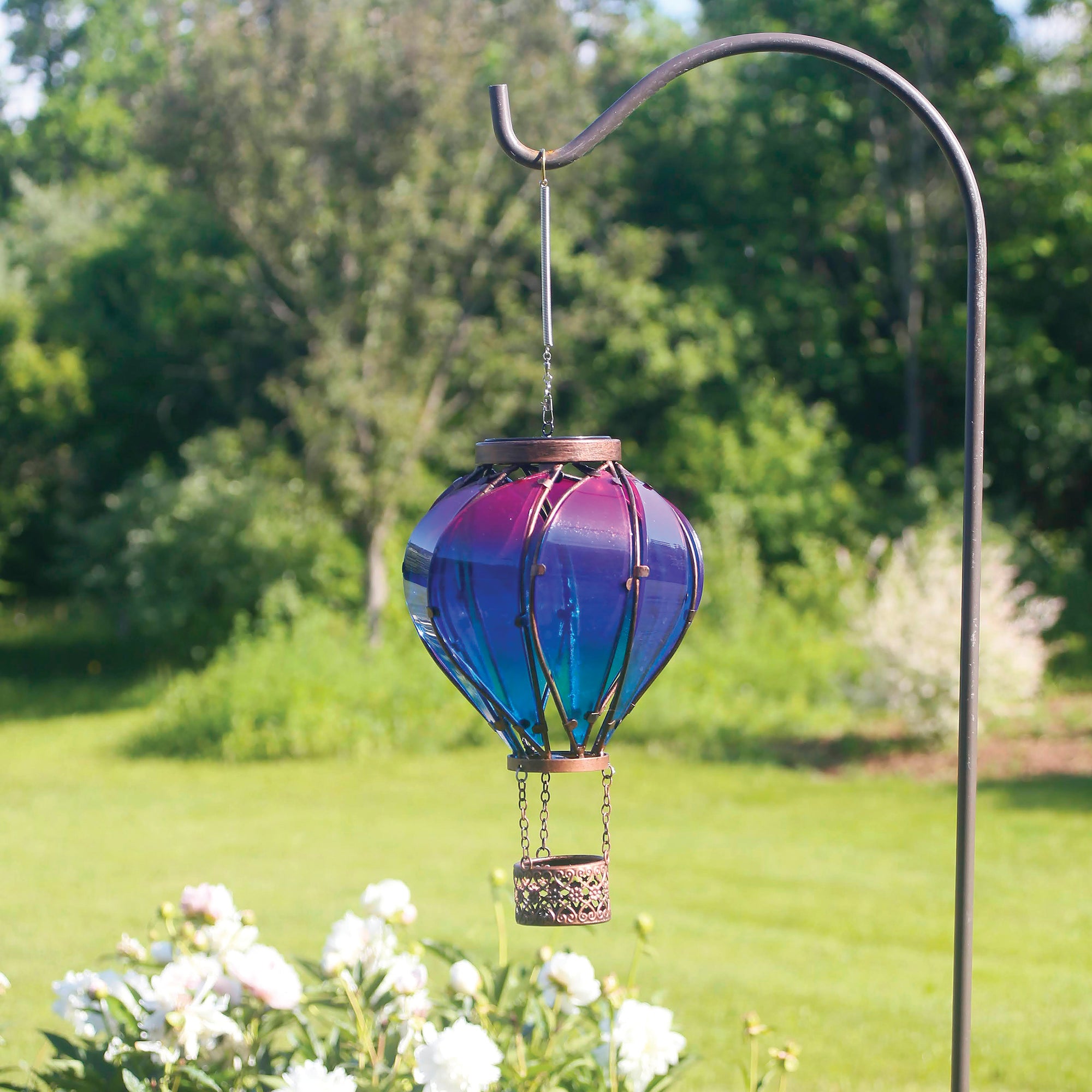 LunaLite Balloon Solar Spinner - Fuchsia