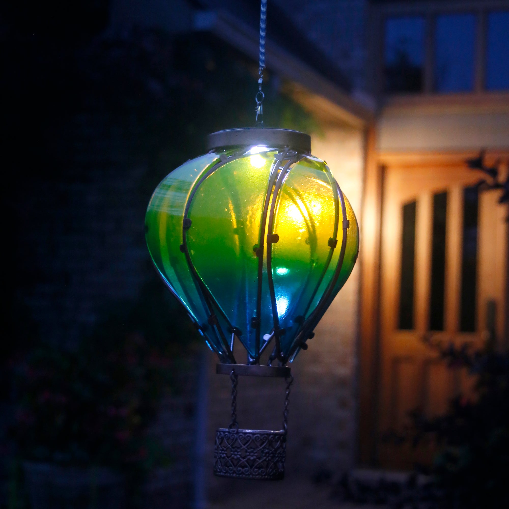 LunaLite Balloon Solar Spinner - Seaglass