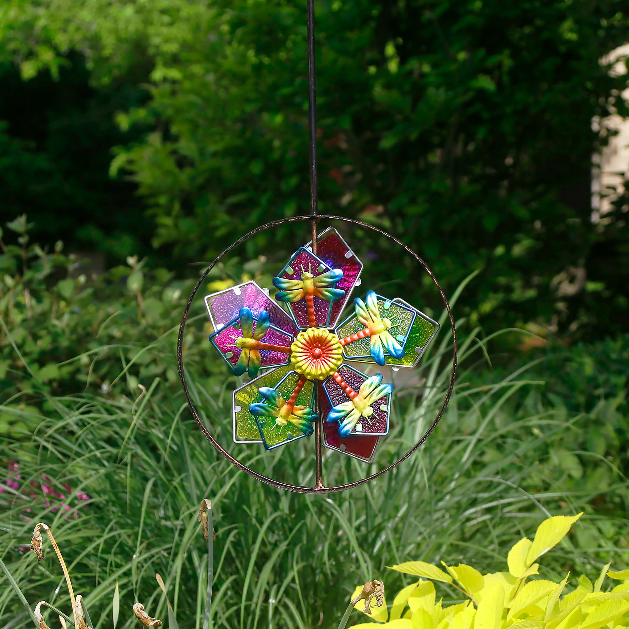 Dual-Motion Hanging Windwheel - Dragonfly