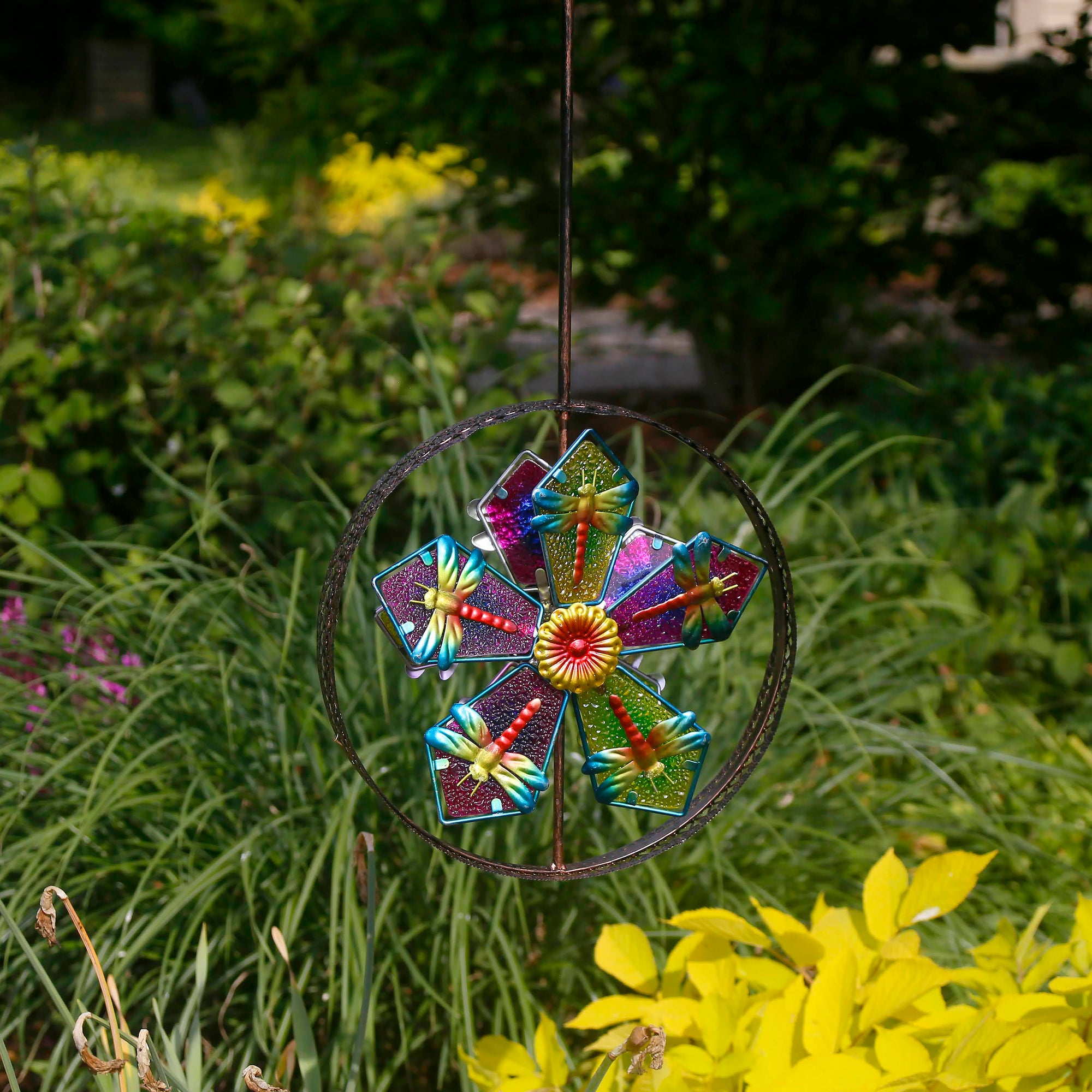 Dual-Motion Hanging Windwheel - Dragonfly