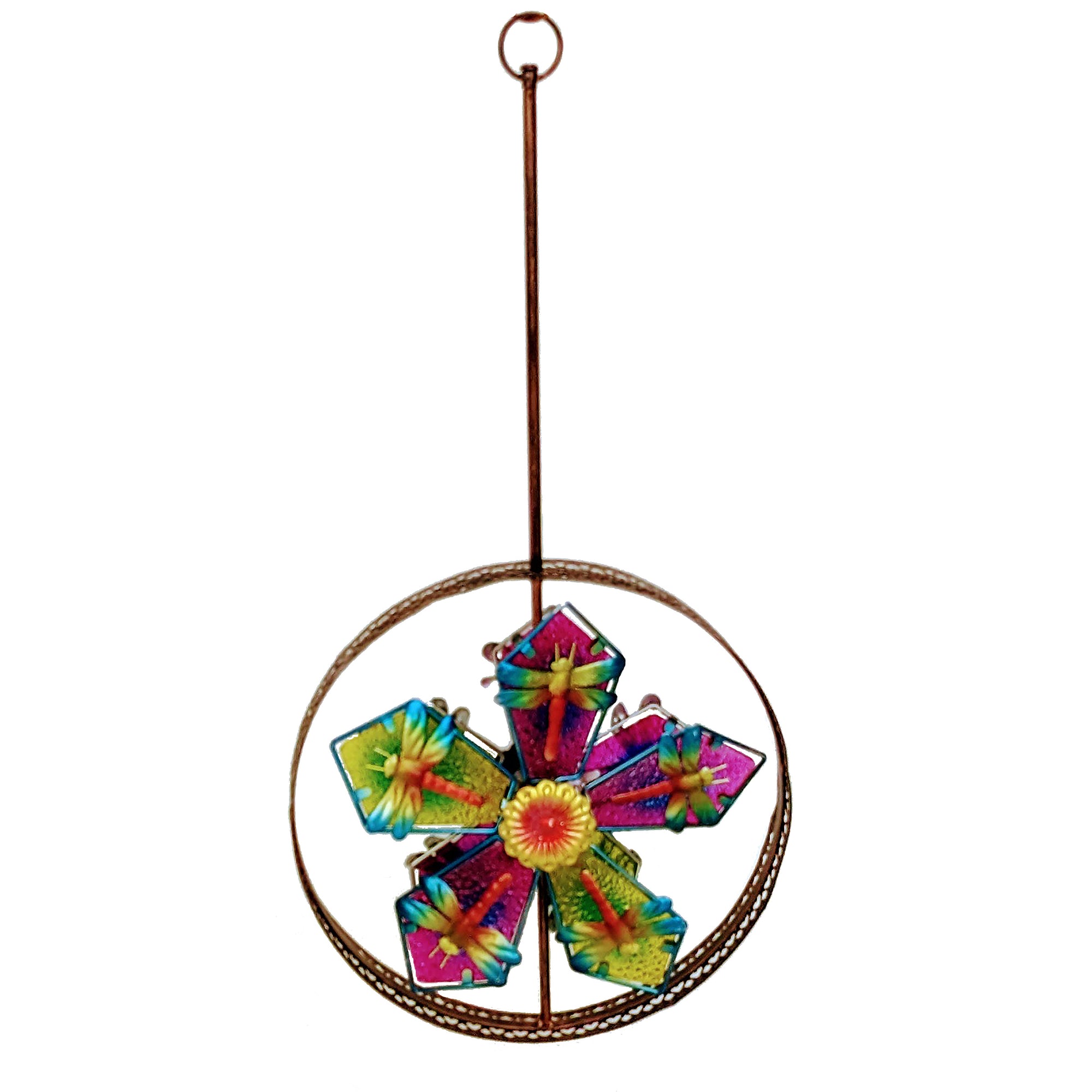 Dual-Motion Hanging Windwheel - Dragonfly