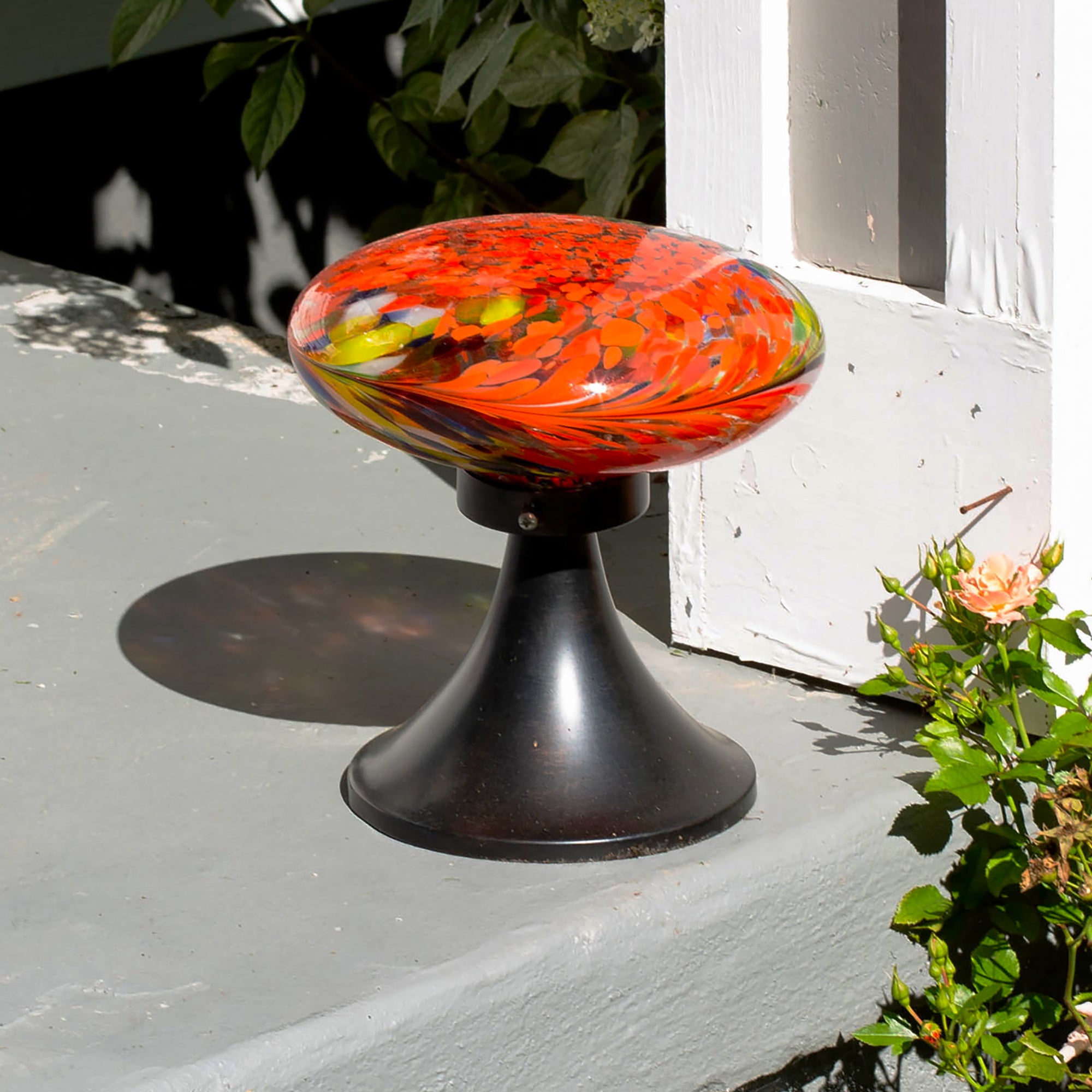 LunaLite™ Solar Toadstool - Red
