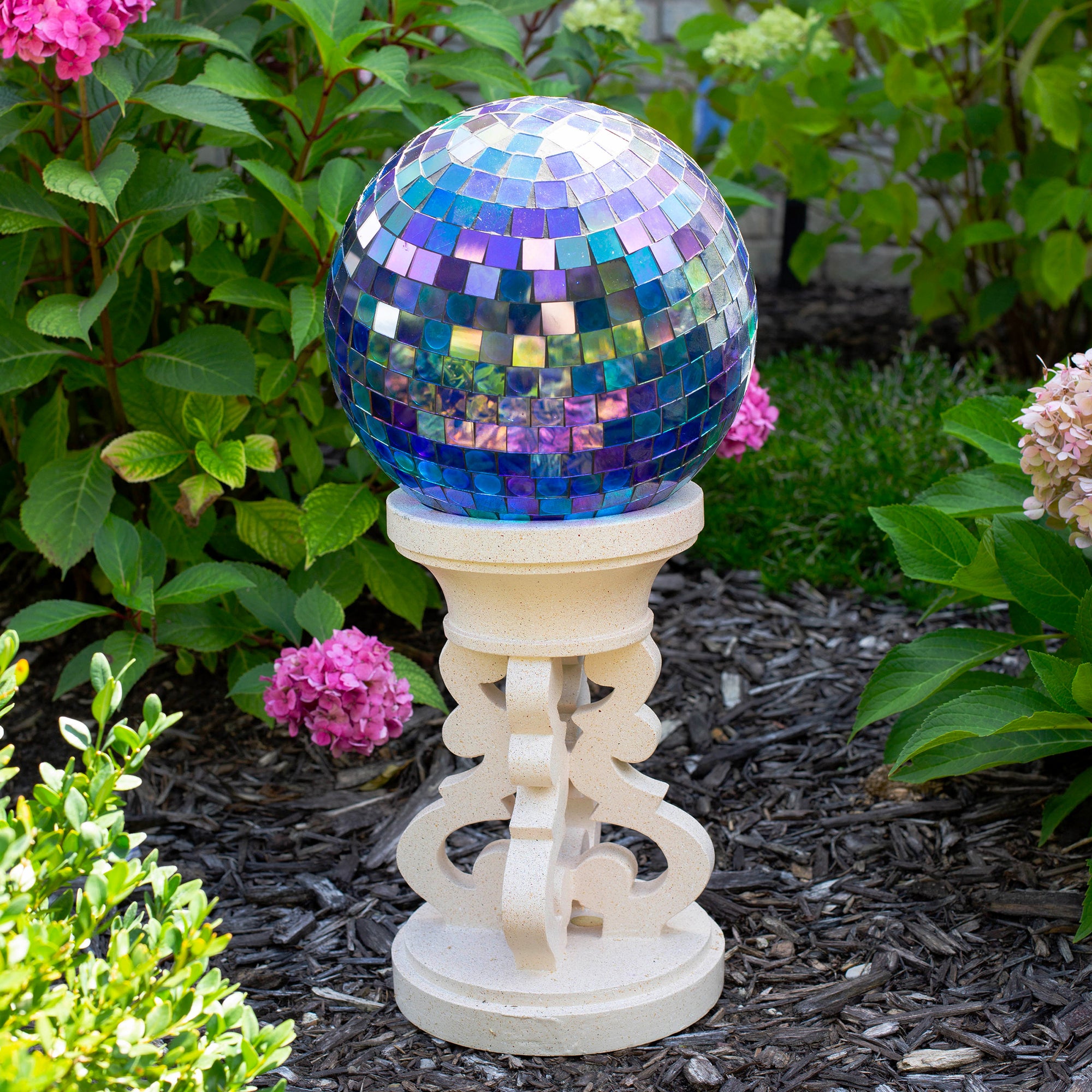 10" Borealis Mosaic Gazing Globe