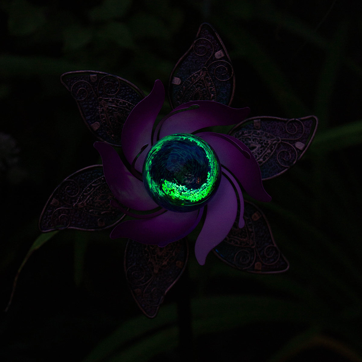 Illuminarie Two-Tiered Pinwheel - Pomegranate