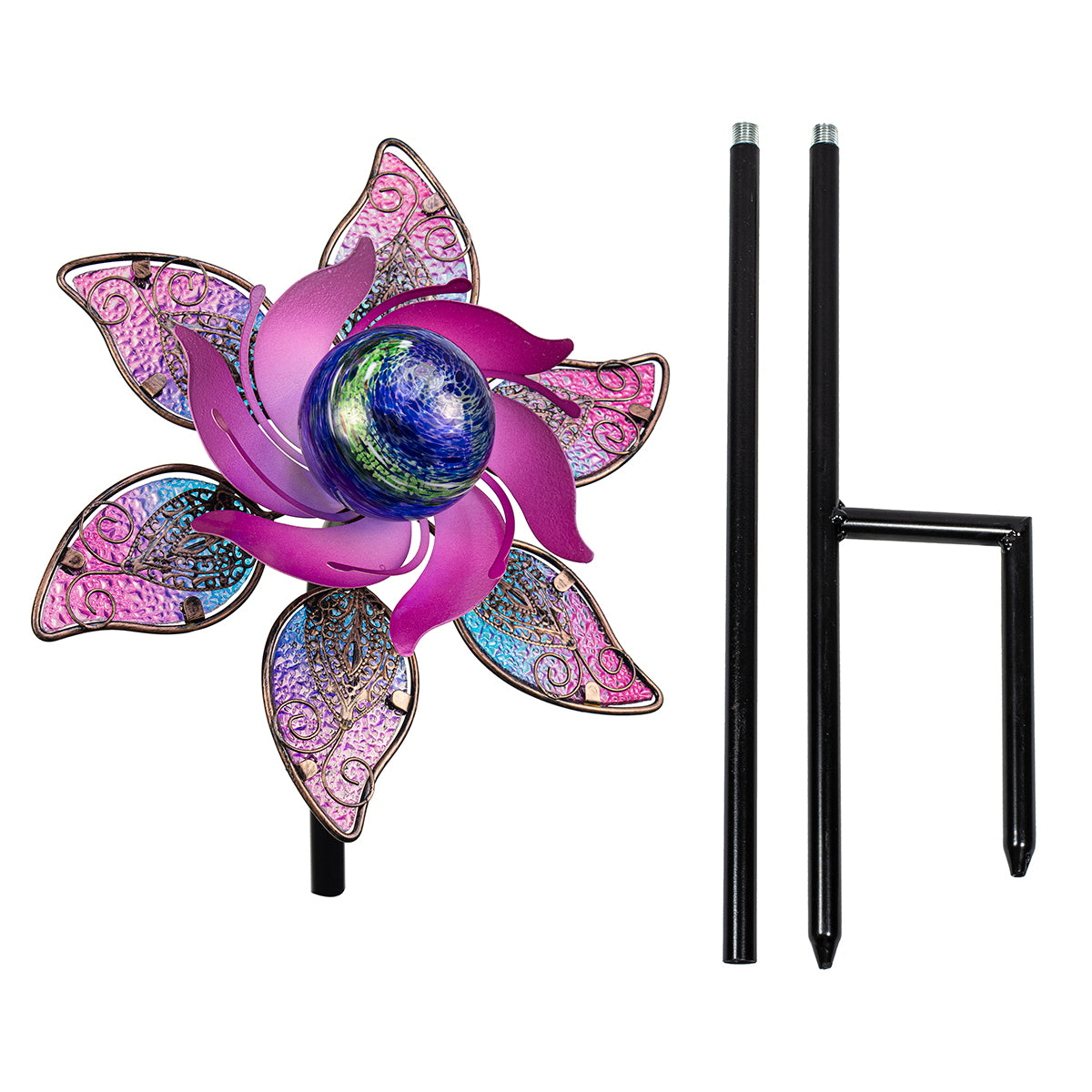 Illuminarie Two-Tiered Pinwheel - Pomegranate
