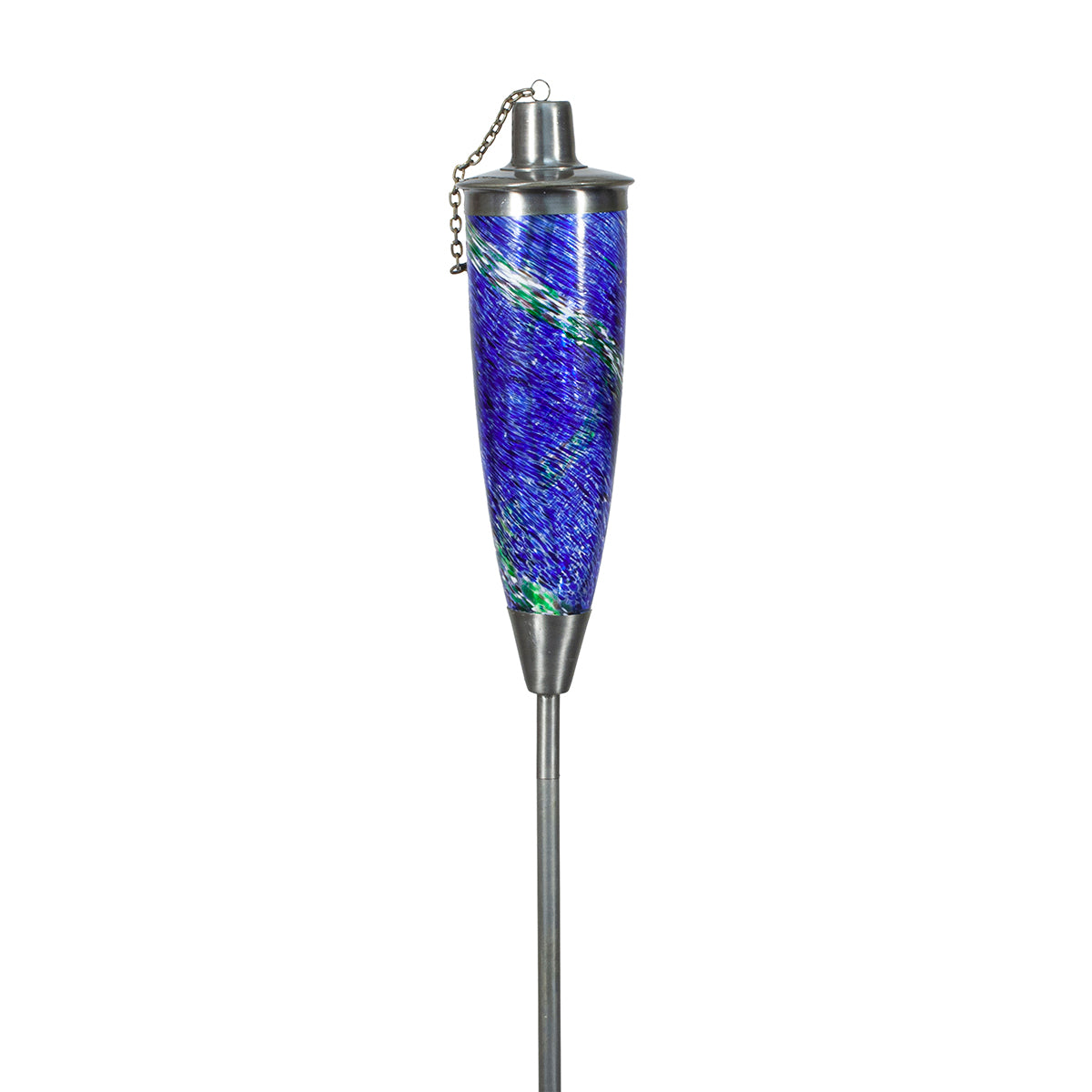 Genesis Patio Torch (Blue Swirl)