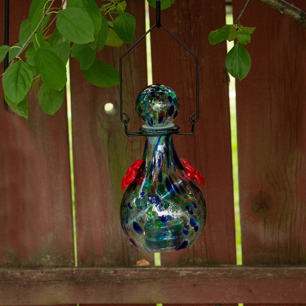 LunaLite Vase Hummingbird Feeder - Saturn