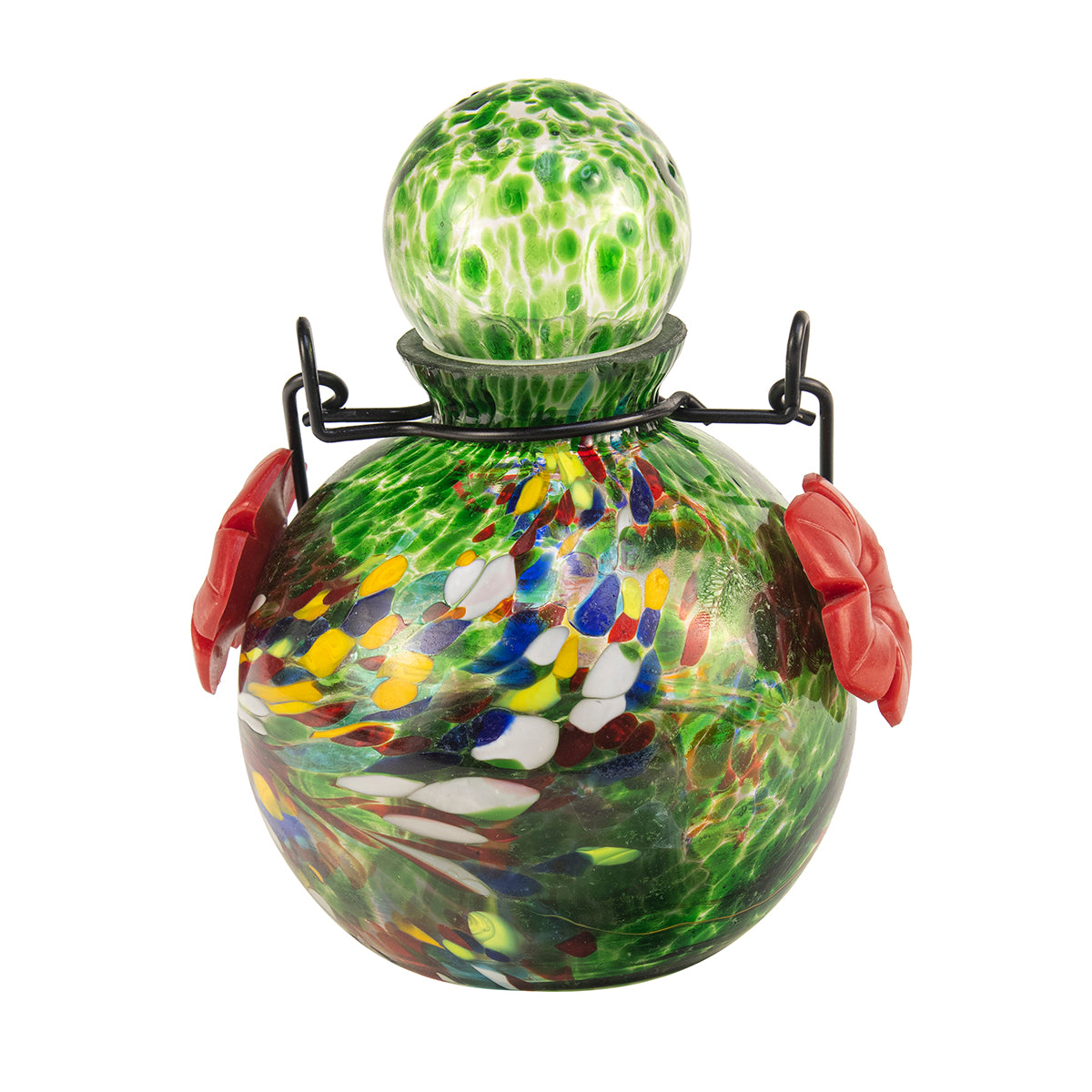 LunaLite Globe Hummingbird Feeder - Green