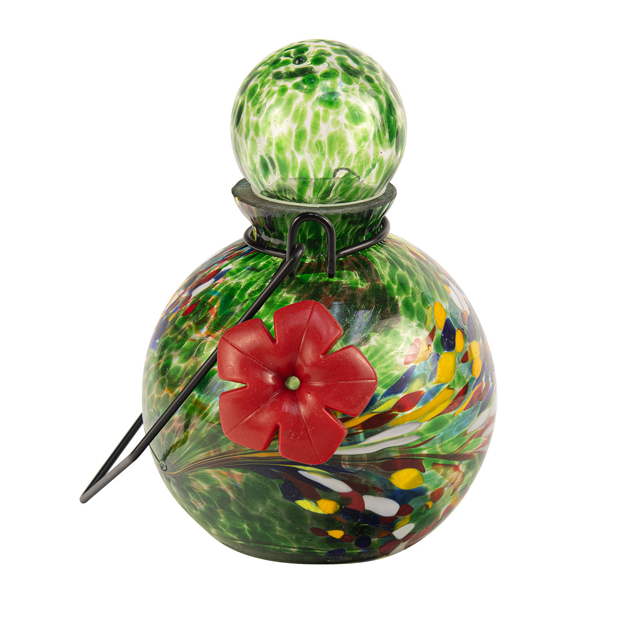 LunaLite Globe Hummingbird Feeder - Green