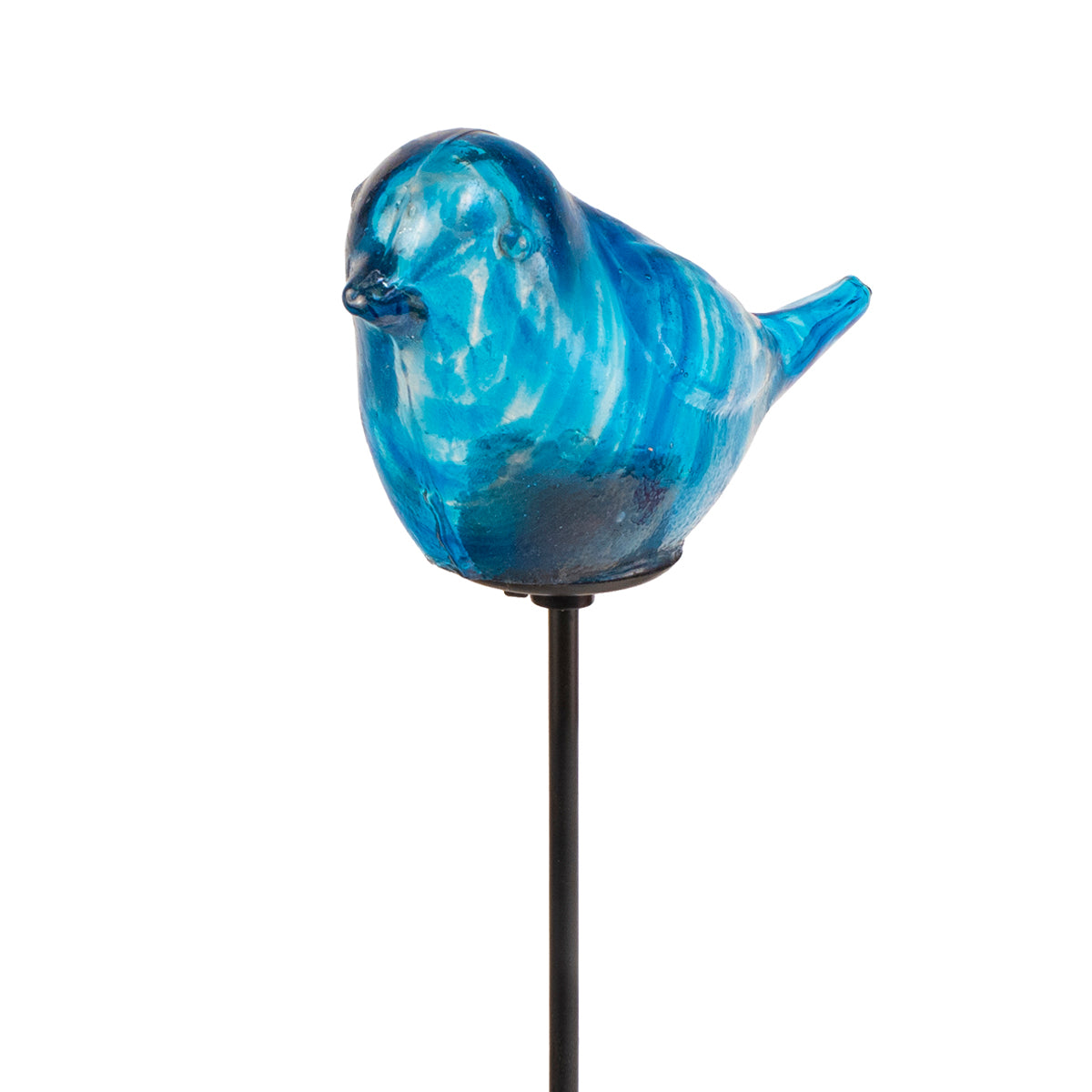 LunaLite Bird Planter Stake - Blue