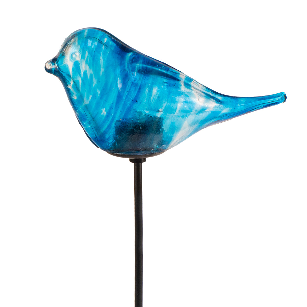 LunaLite Bird Planter Stake - Blue