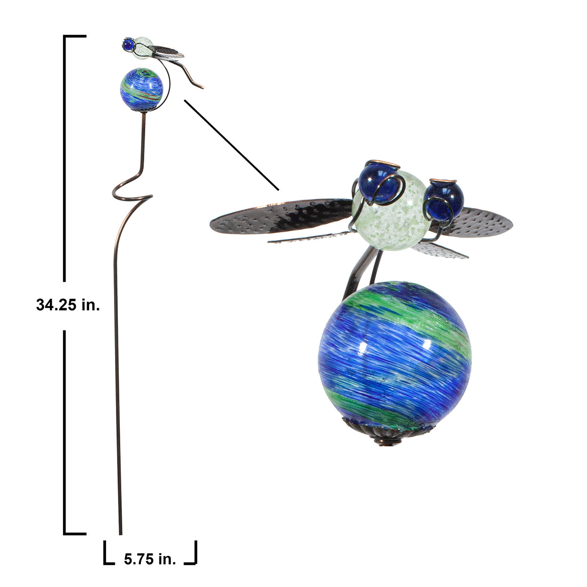 Illuminarie Dragonfly Stake