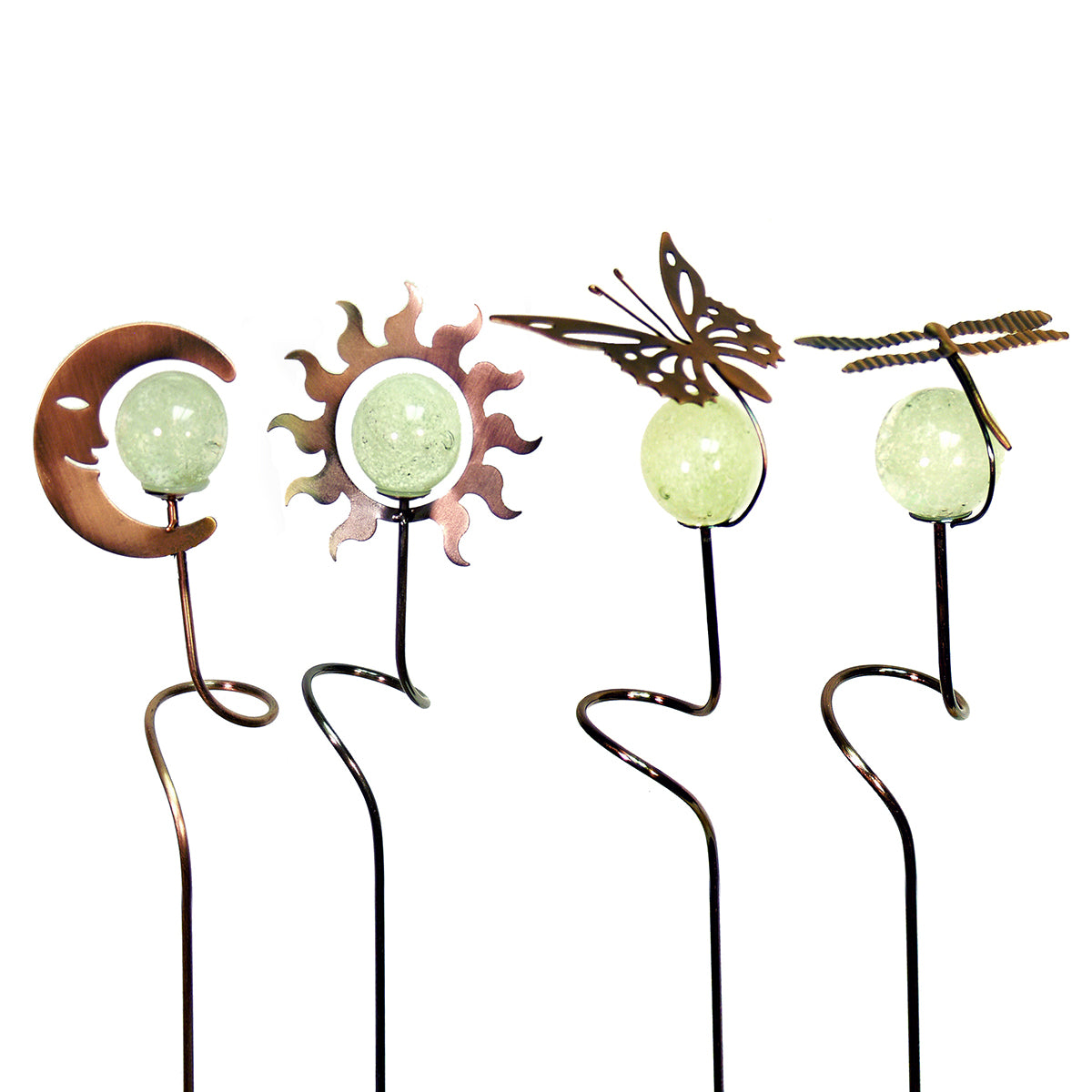 Illuminarie Celestial - Garden Critter Pot Sticker (Set of 4)
