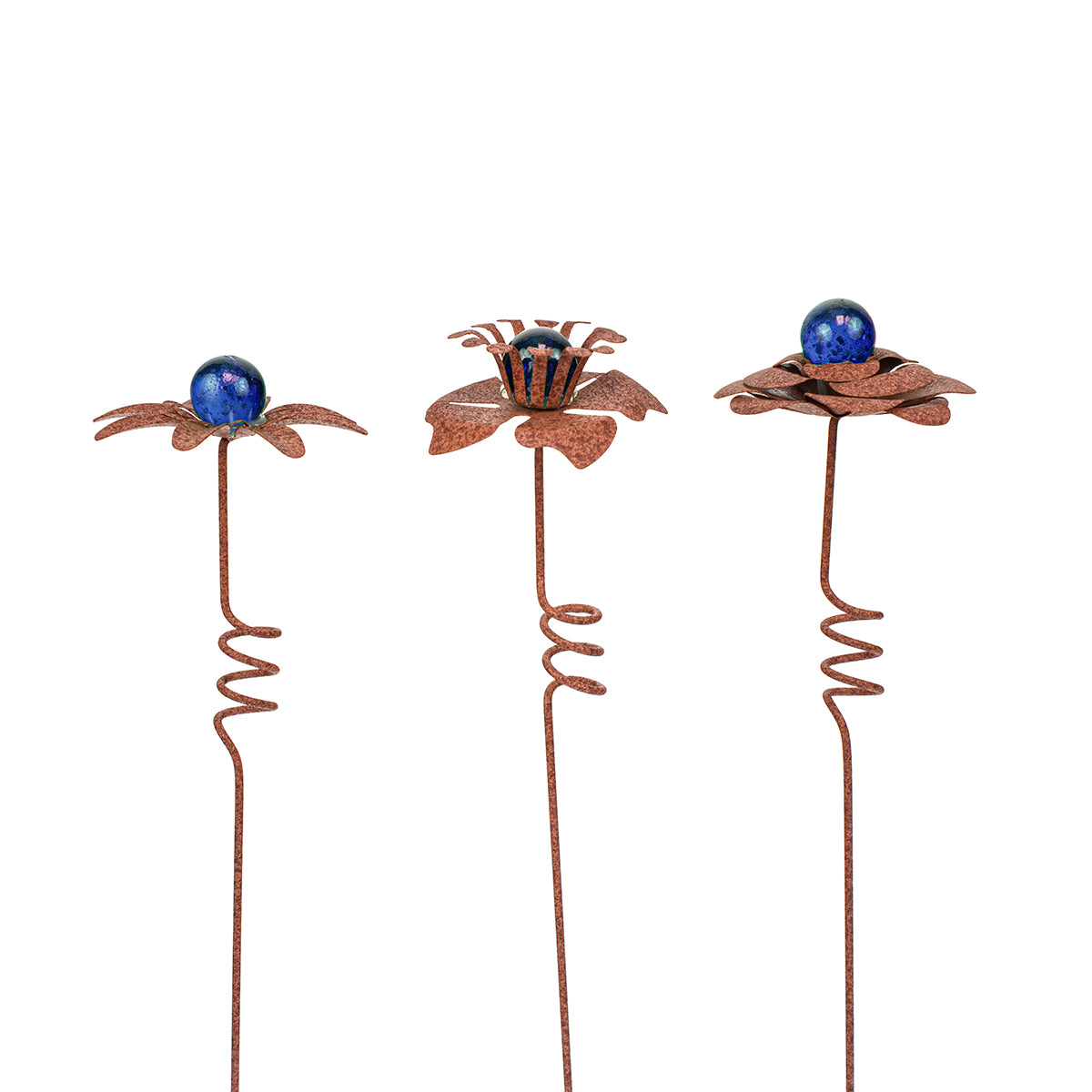 Small Illuminarie Rustic Flower Pot Sticker - 3 pc set