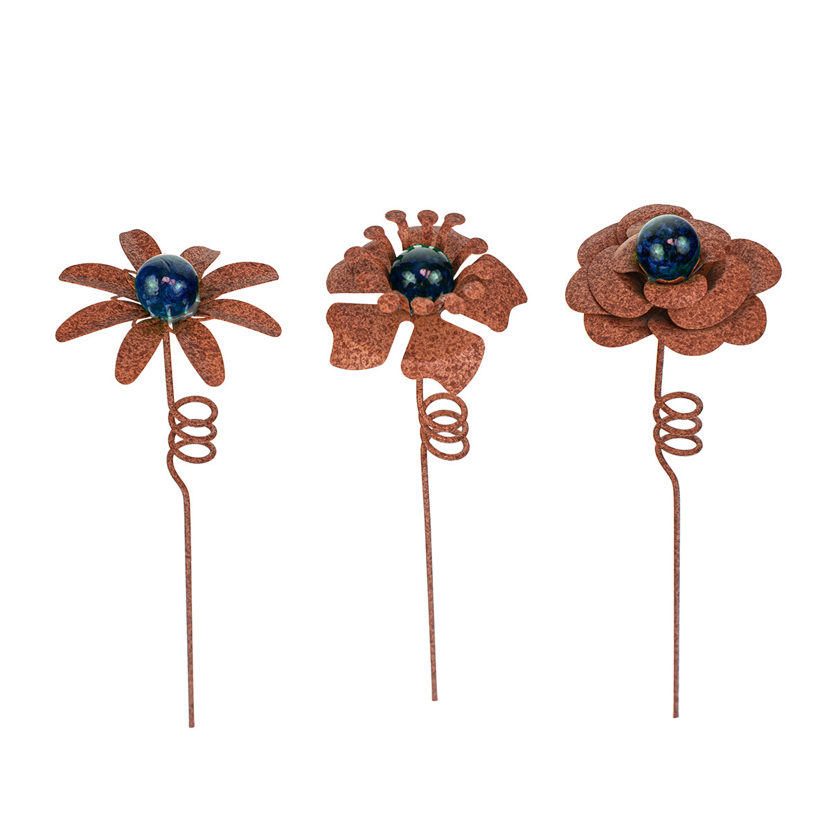 Small Illuminarie Rustic Flower Pot Sticker - 3 pc set