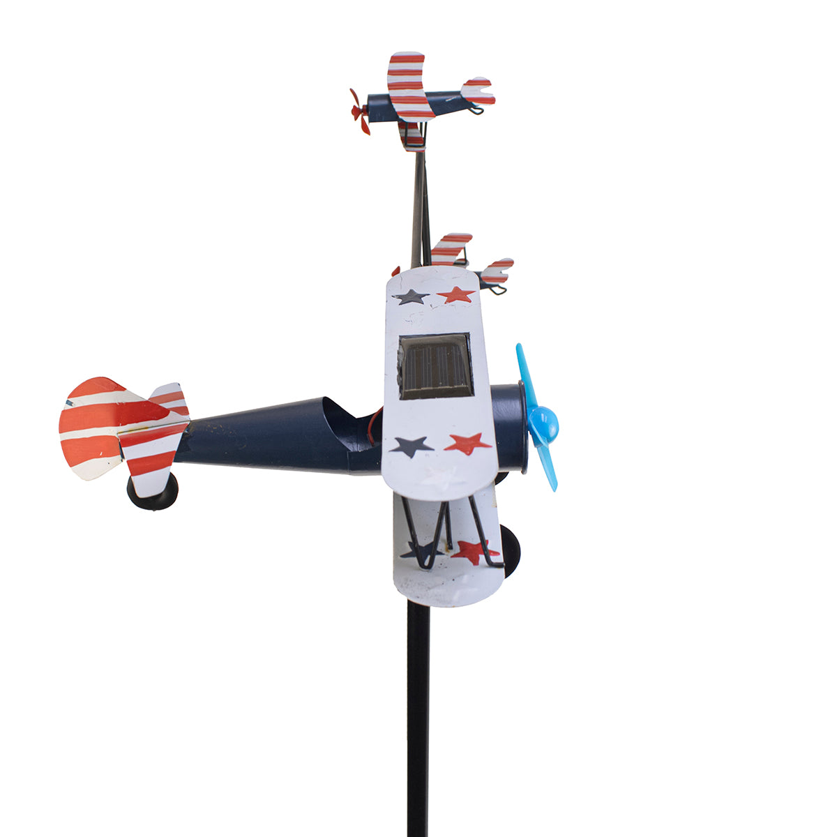 Americana Solar Dueling Bi-Plane Wind Balancer