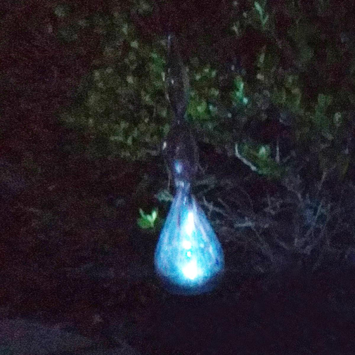 LunaLite Spiral Stake - Aqua/Purple
