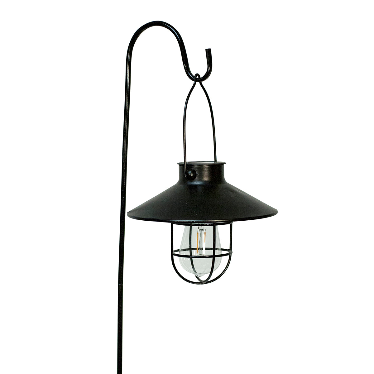 Marine Pendant Edi-Sol Lantern with Shepherd's Rod - Black