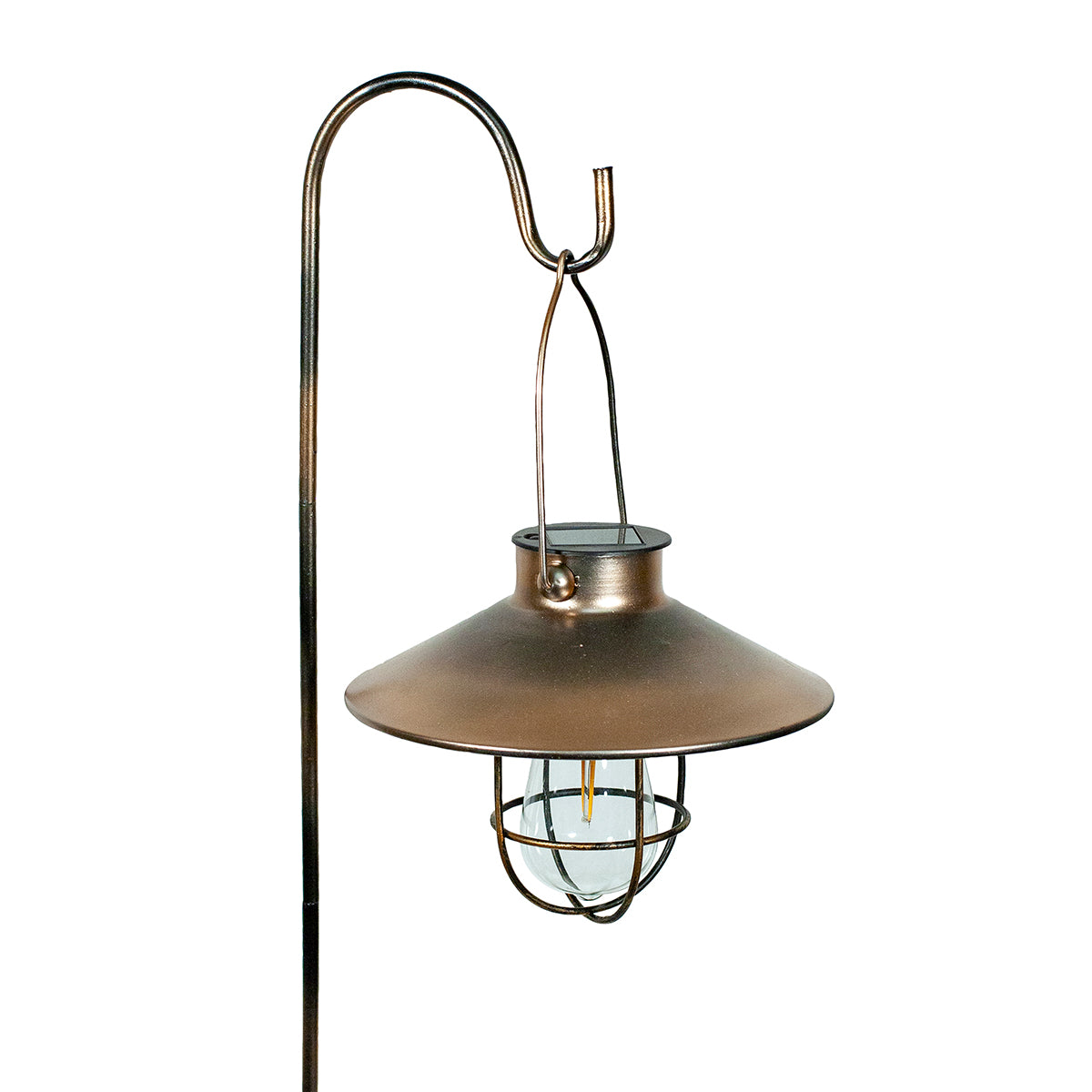 Marine Pendant Edi-Sol Lantern with Shepherd's Rod - Copper