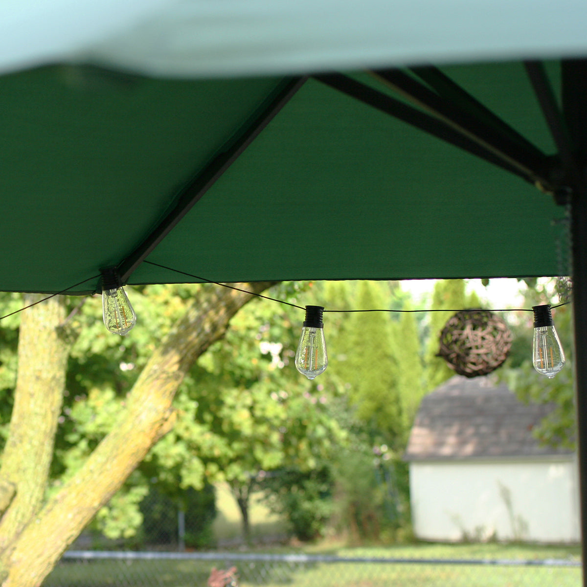Vintage Edi-Sol 10pc Solar String Light Set