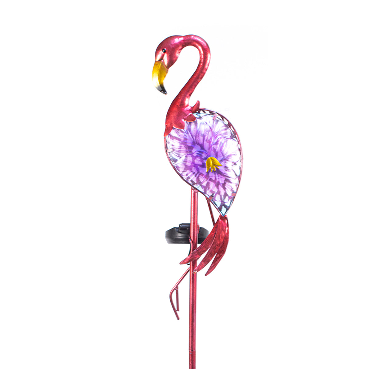 LunaLite Flamingo Solar Stake - Flower