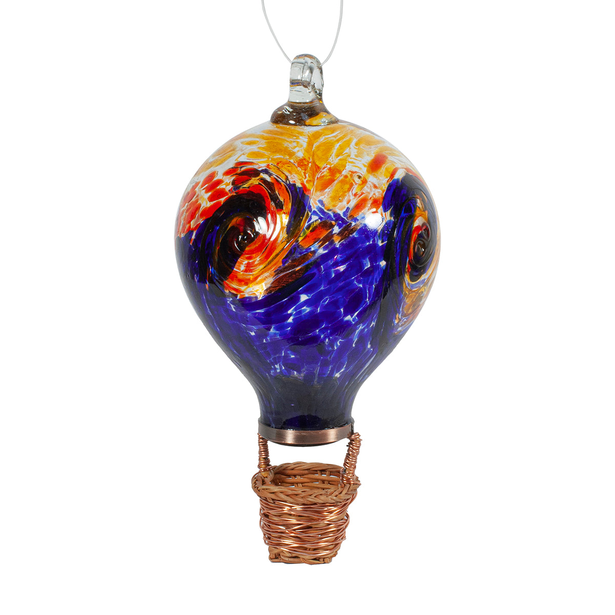 LunaLite Balloon Lantern - Blue/Orange