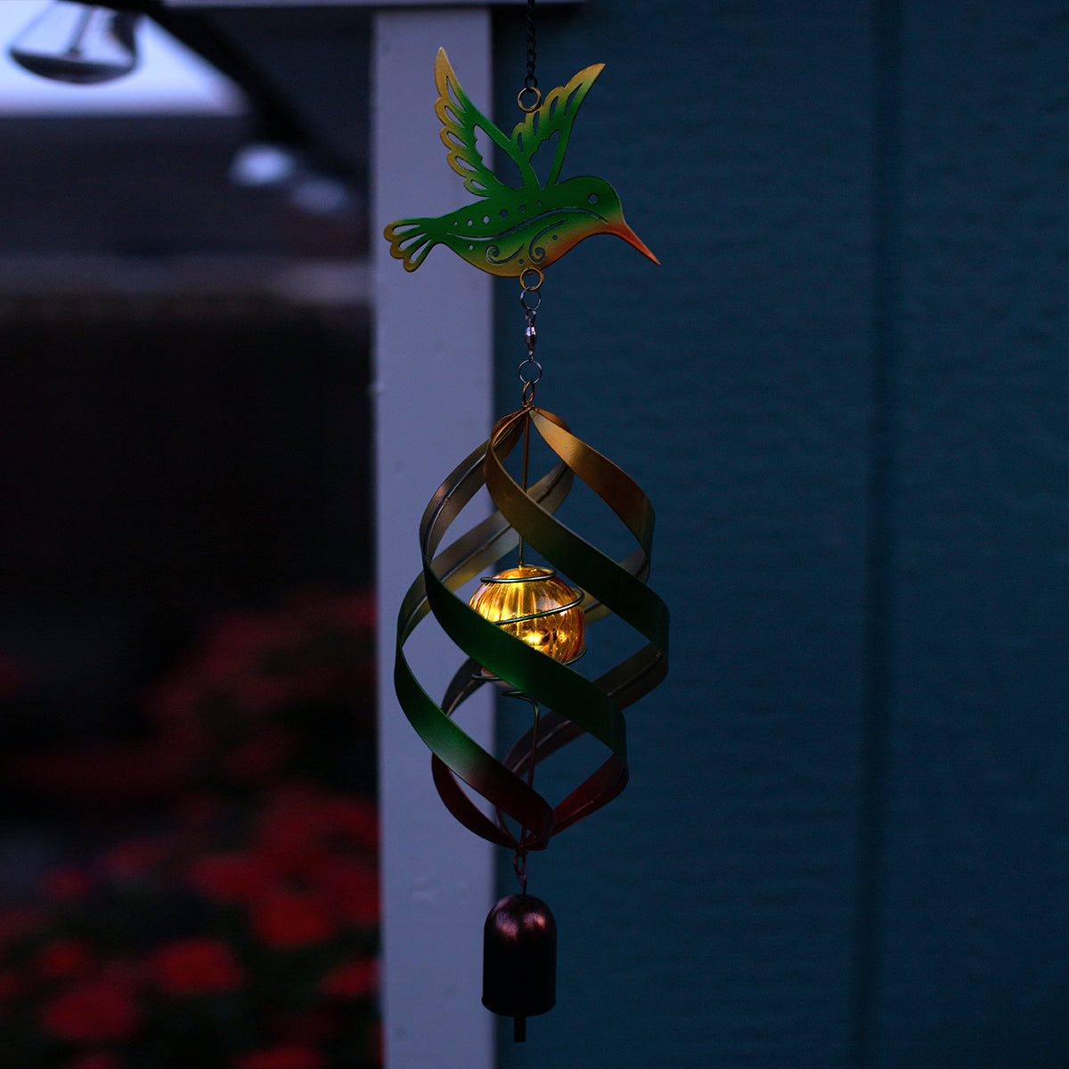 Hummingbird Windweaver Solar Spinner