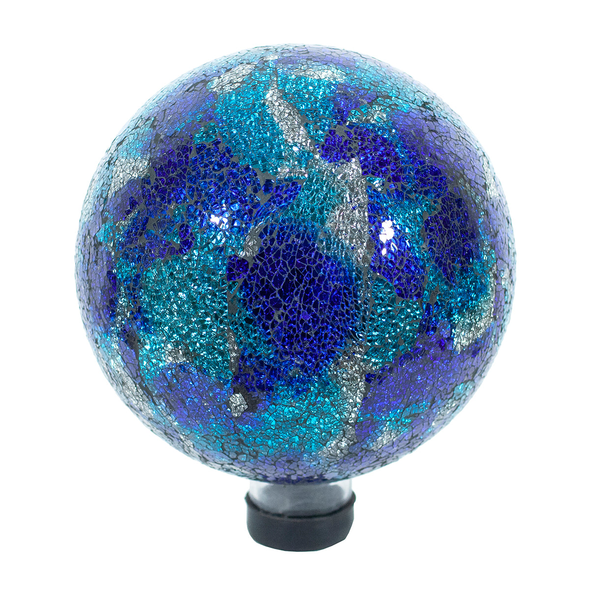 10" Blue/Aqua Mosaic Gazing Globe