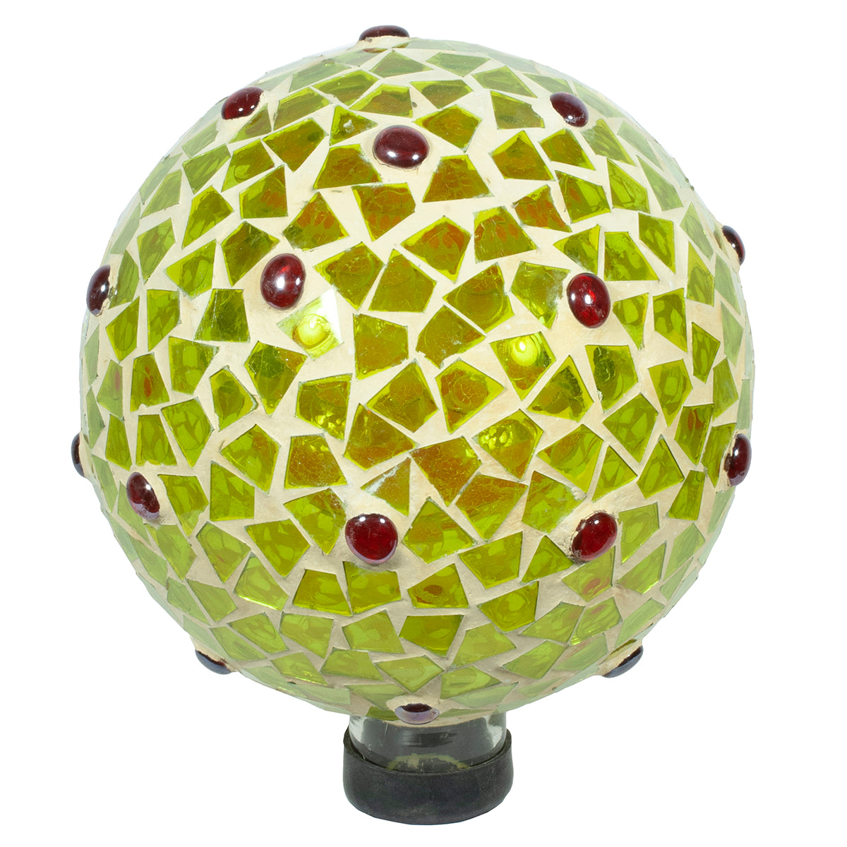 10" Mosaic Owl Gazing Globe