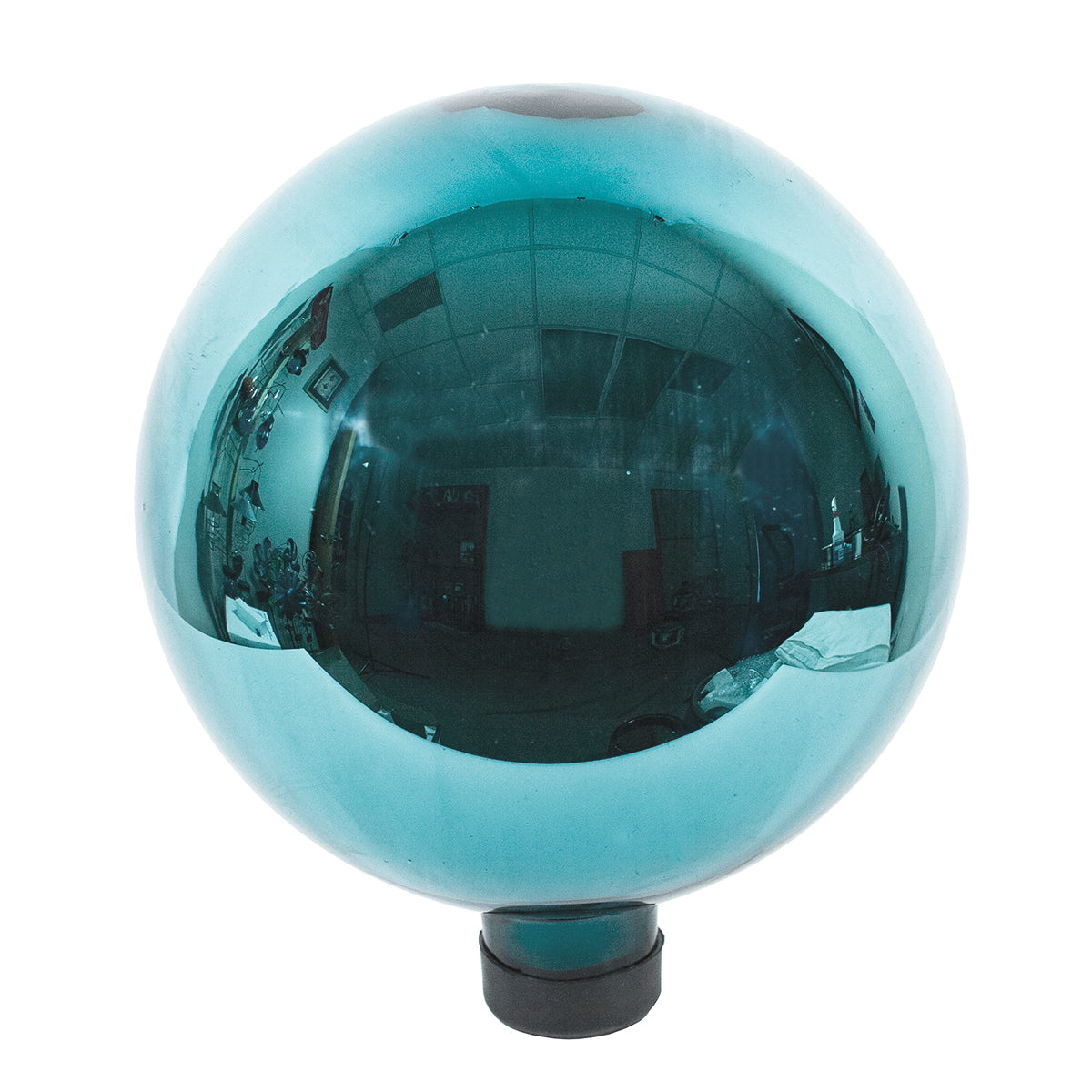 10" Teal Gazing Globe