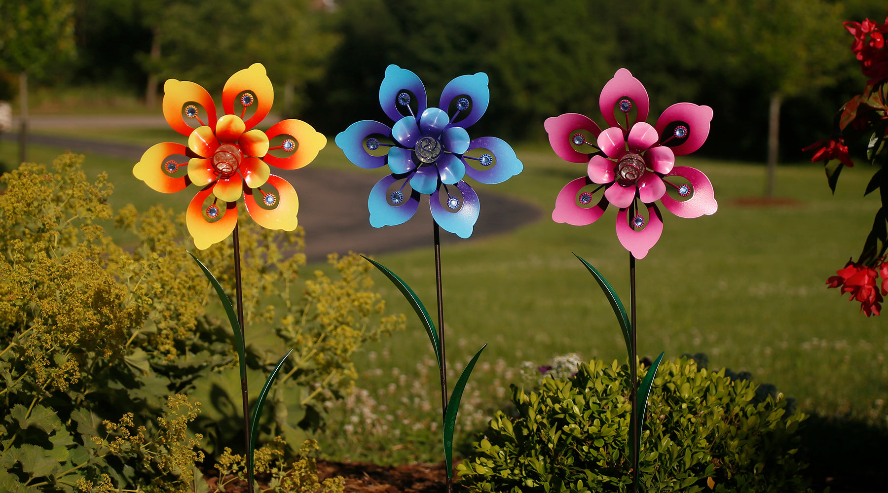 Daffodil Mini Pinwheels