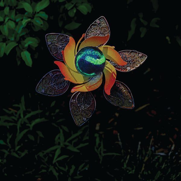 Illuminarie Two-Tiered Pinwheel - Mango - EchoValley.com