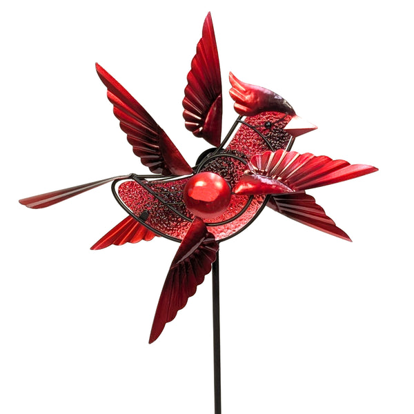 Dual-Motion Pinwheel - Cardinal - EchoValley.com
