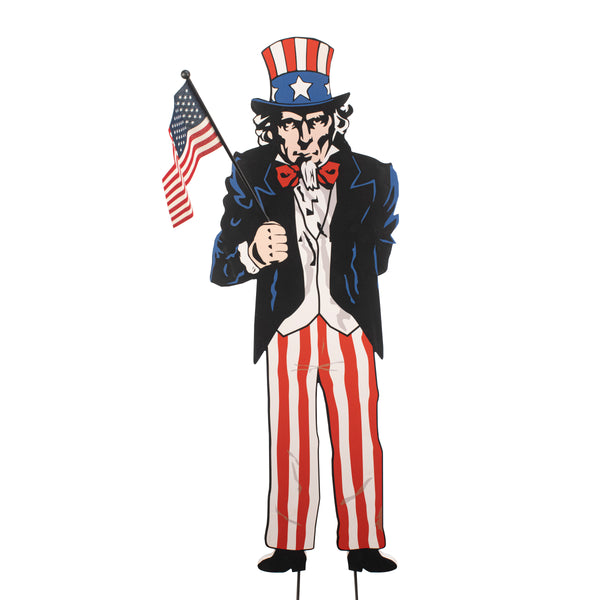 Uncle Sam Yard Silhouette - EchoValley.com