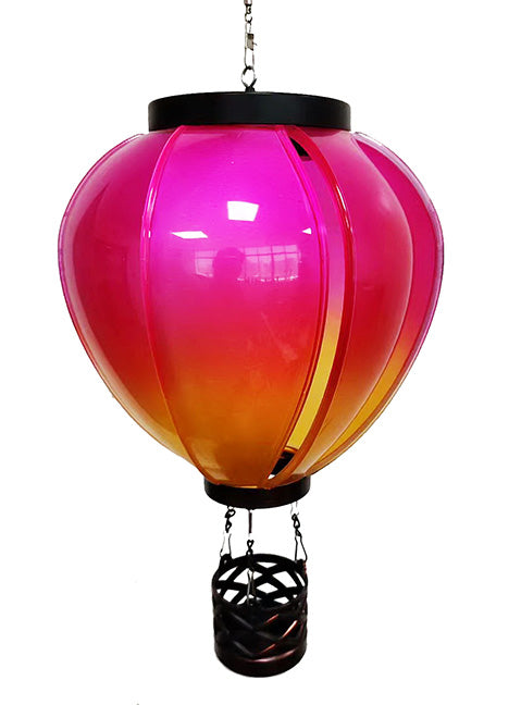 Hot Air Balloon Solar Spinner - Sunburst