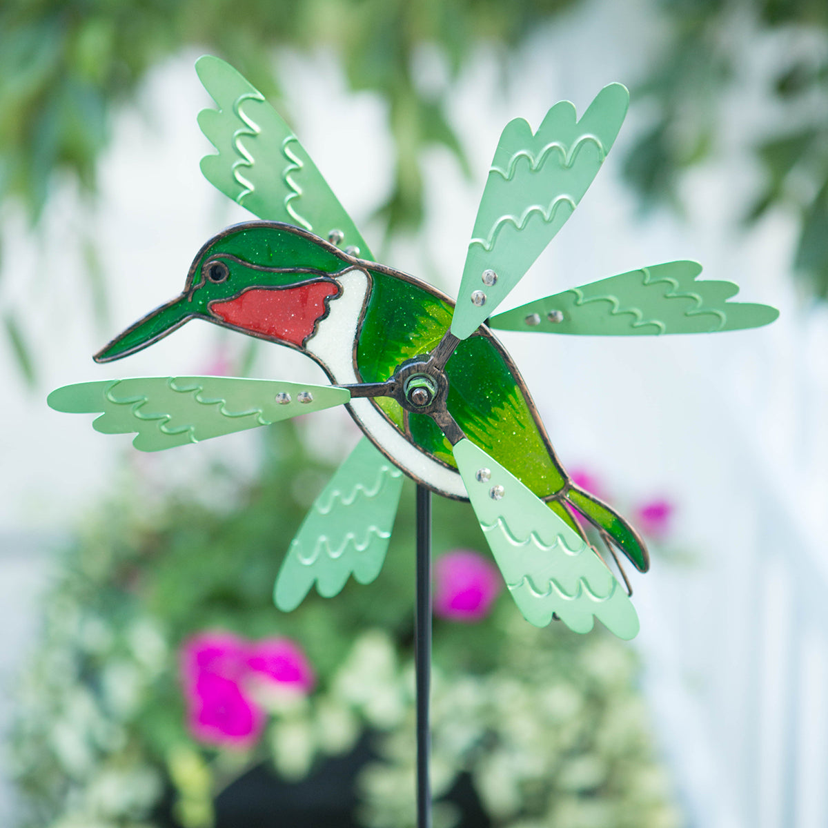 Dual-Motion Hummingbird Pinwheel  - KD