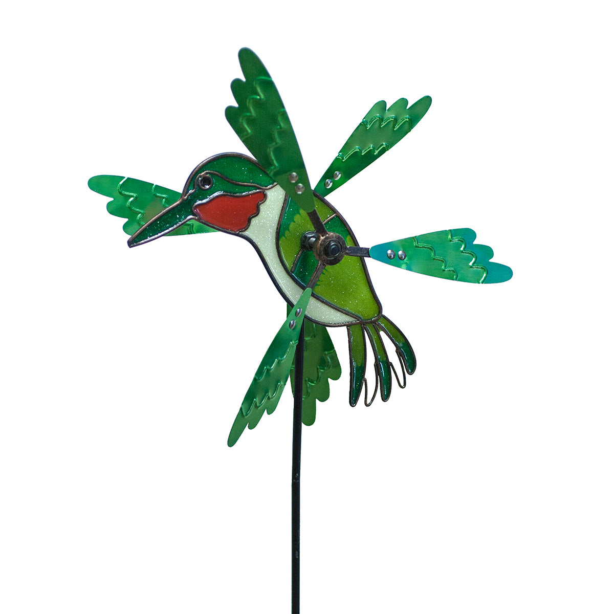 Dual-Motion Hummingbird Pinwheel  - KD