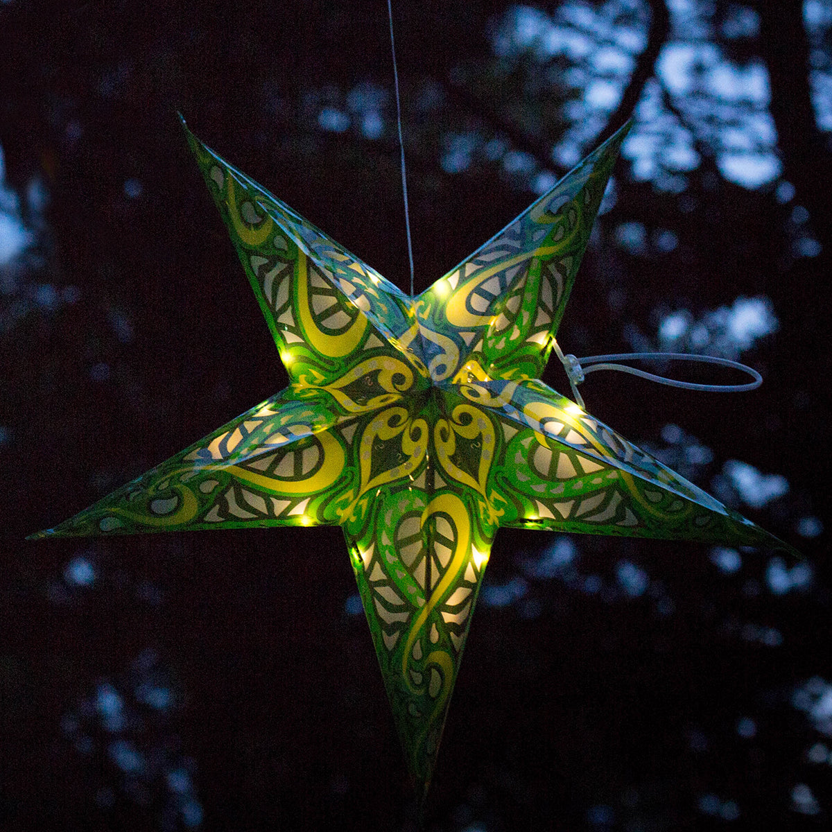 Emerald City Solar Star Lantern