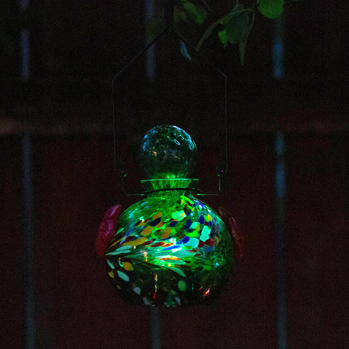 LunaLite Globe Hummingbird Feeder - Green