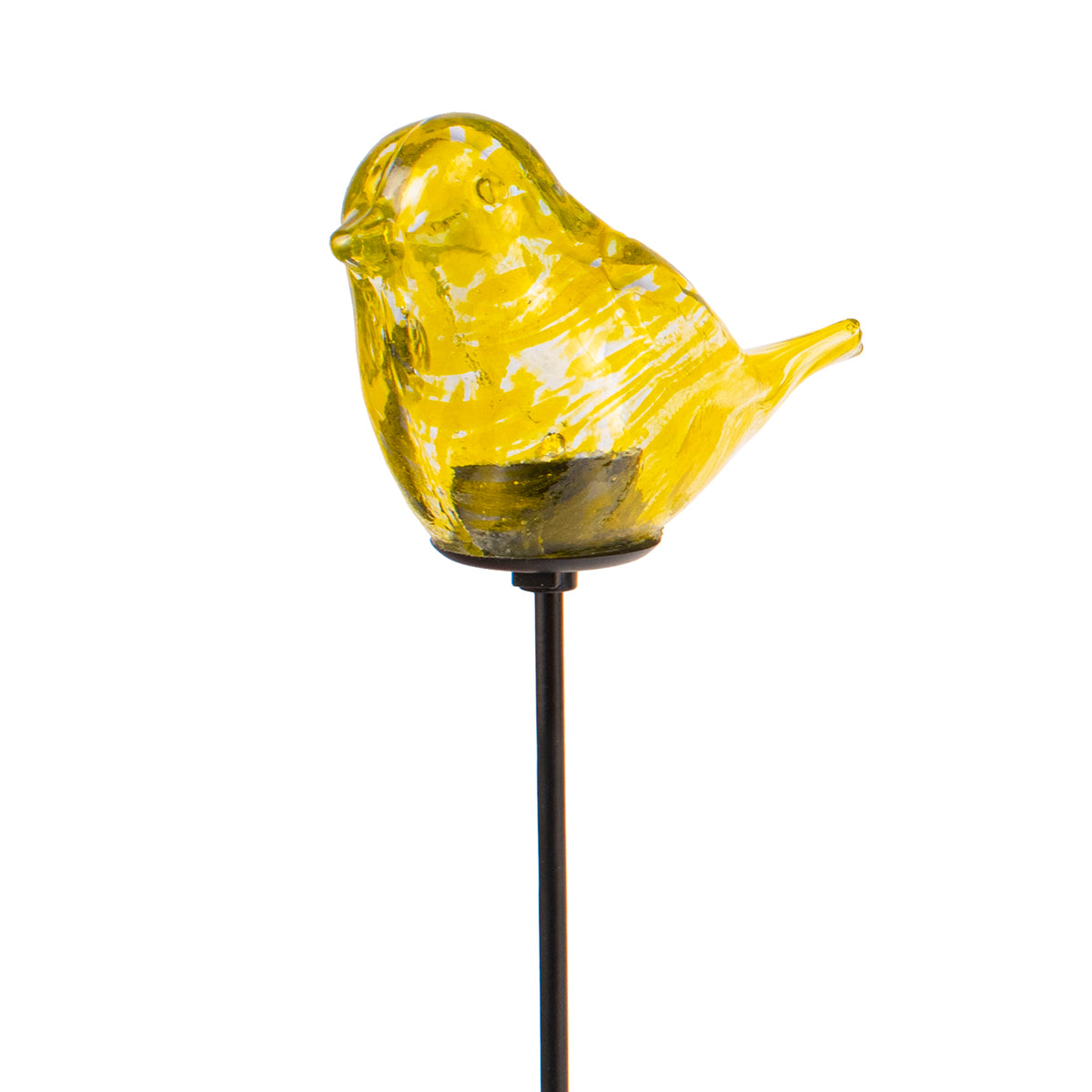 LunaLite Bird Planter Stake - Yellow